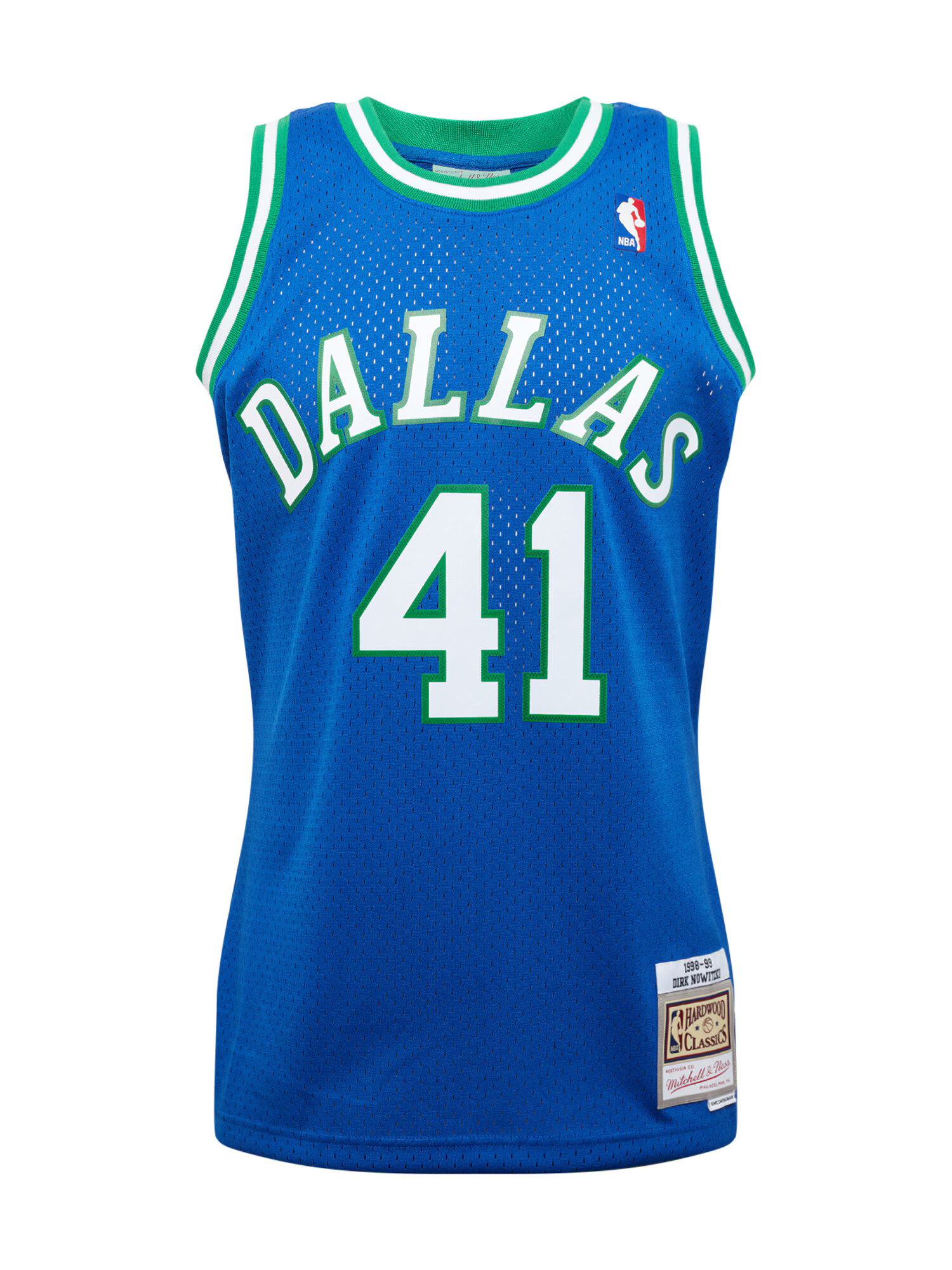 Mitchell & Ness Shirt 'DALLAS MAVERICKS' kraljevo modra - Pepit.si