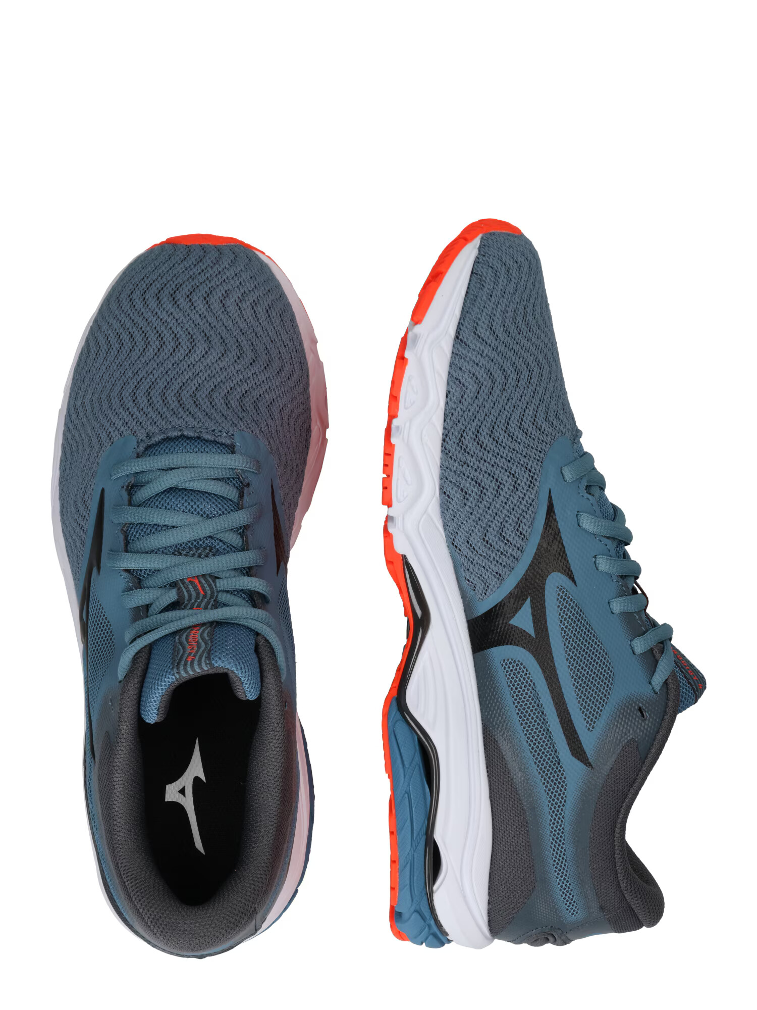 MIZUNO Tekaški čevelj 'WAVE PRODIGY 4' golobje modra / temno siva / črna - Pepit.si