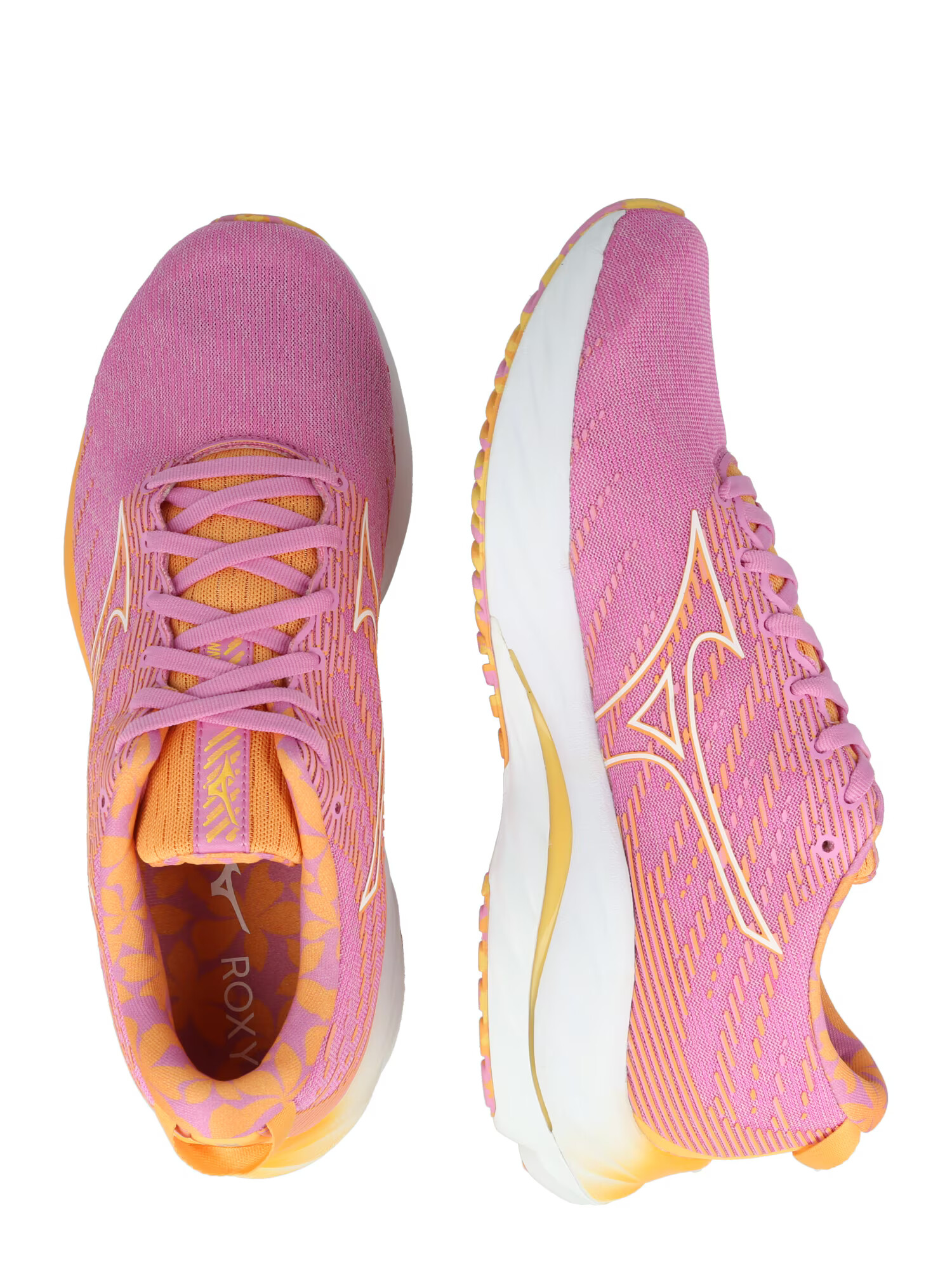 MIZUNO Tekaški čevelj 'WAVE RIDER 26' mauve / mandarina / bela - Pepit.si