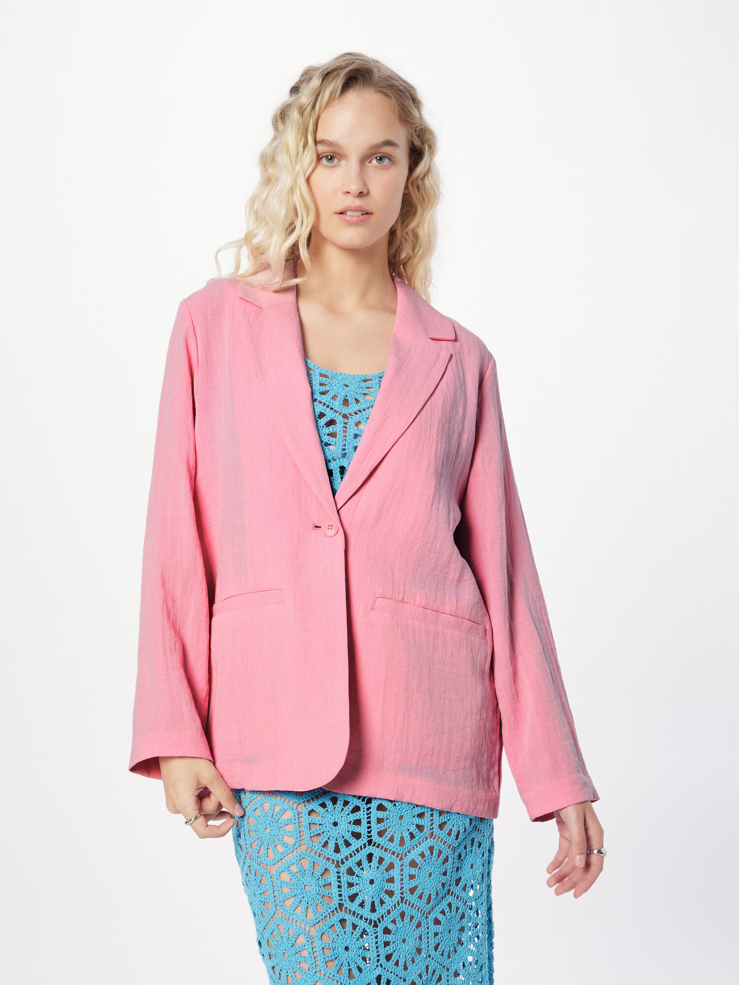 Monki Blazer roza - Pepit.si