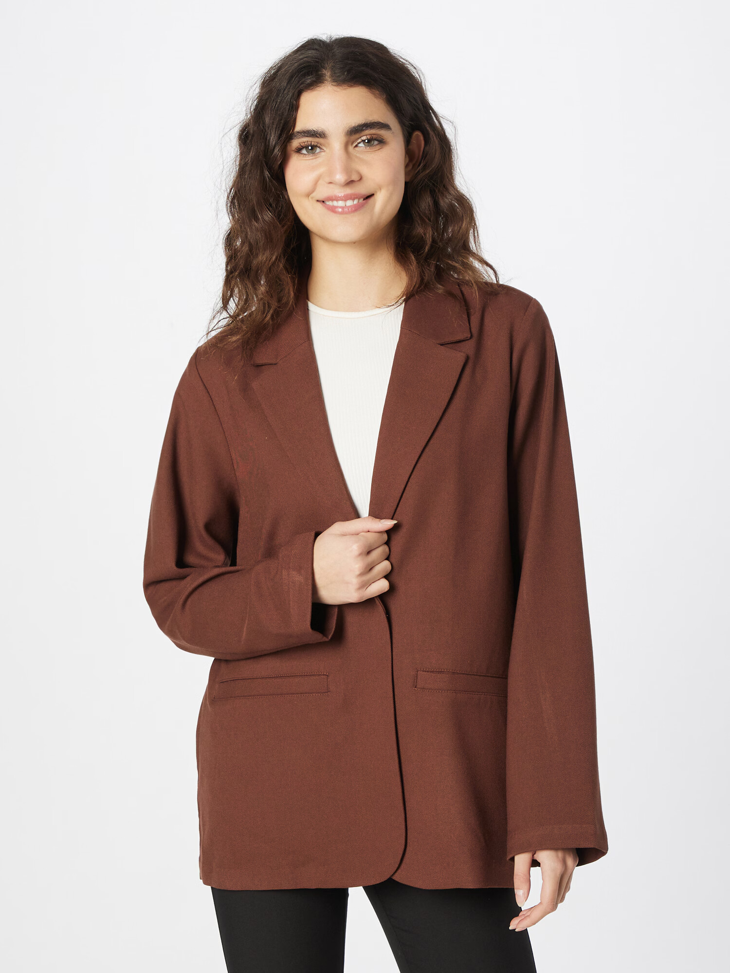 Monki Blazer rjava - Pepit.si