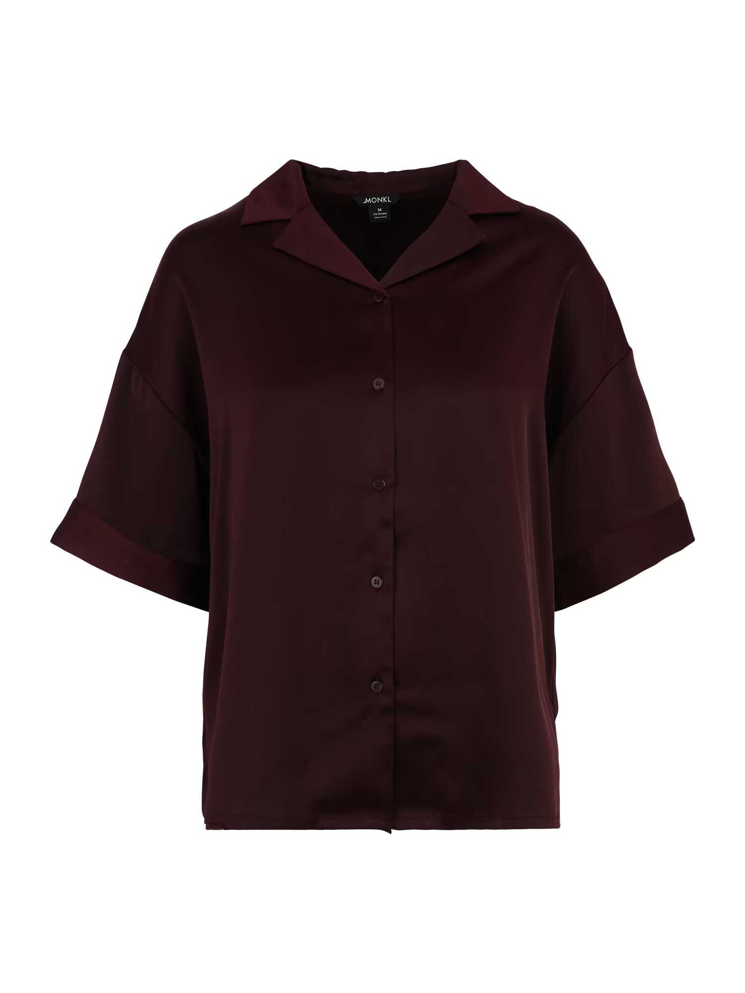 Monki Bluza burgund - Pepit.si