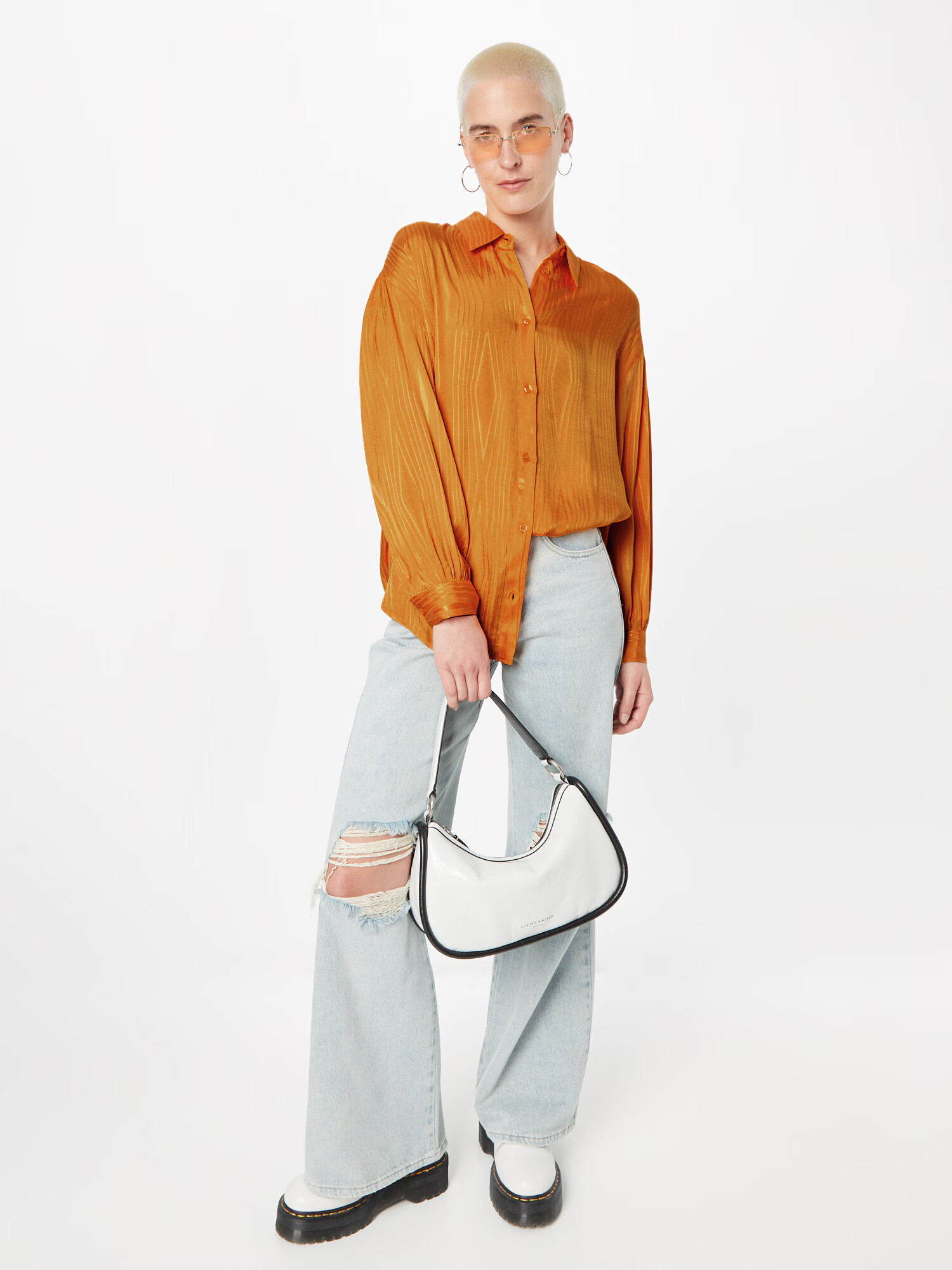 Monki Bluza mandarina - Pepit.si