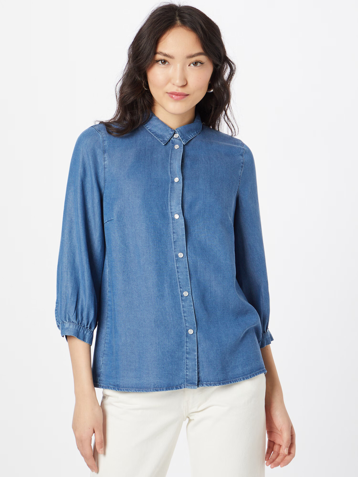 MORE & MORE Bluza moder denim - Pepit.si