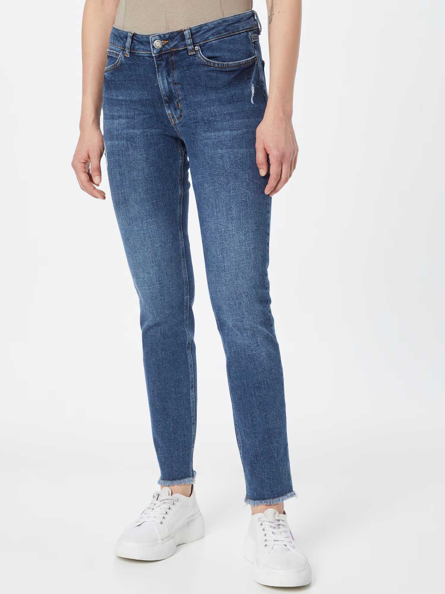 MORE & MORE Kavbojke 'Hazel' moder denim - Pepit.si