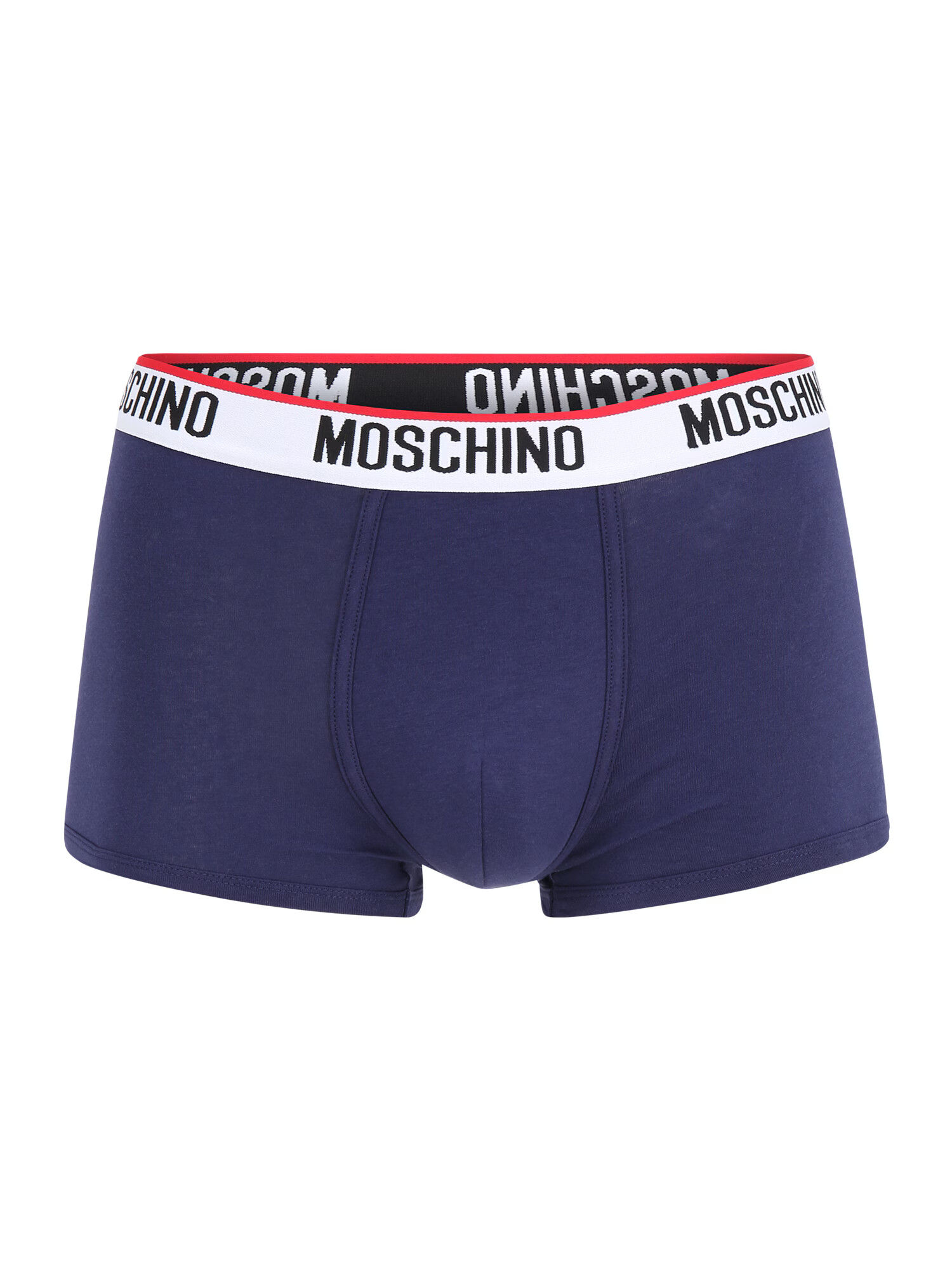 Moschino Underwear Boksarice temno modra / bela / rdeča - Pepit.si