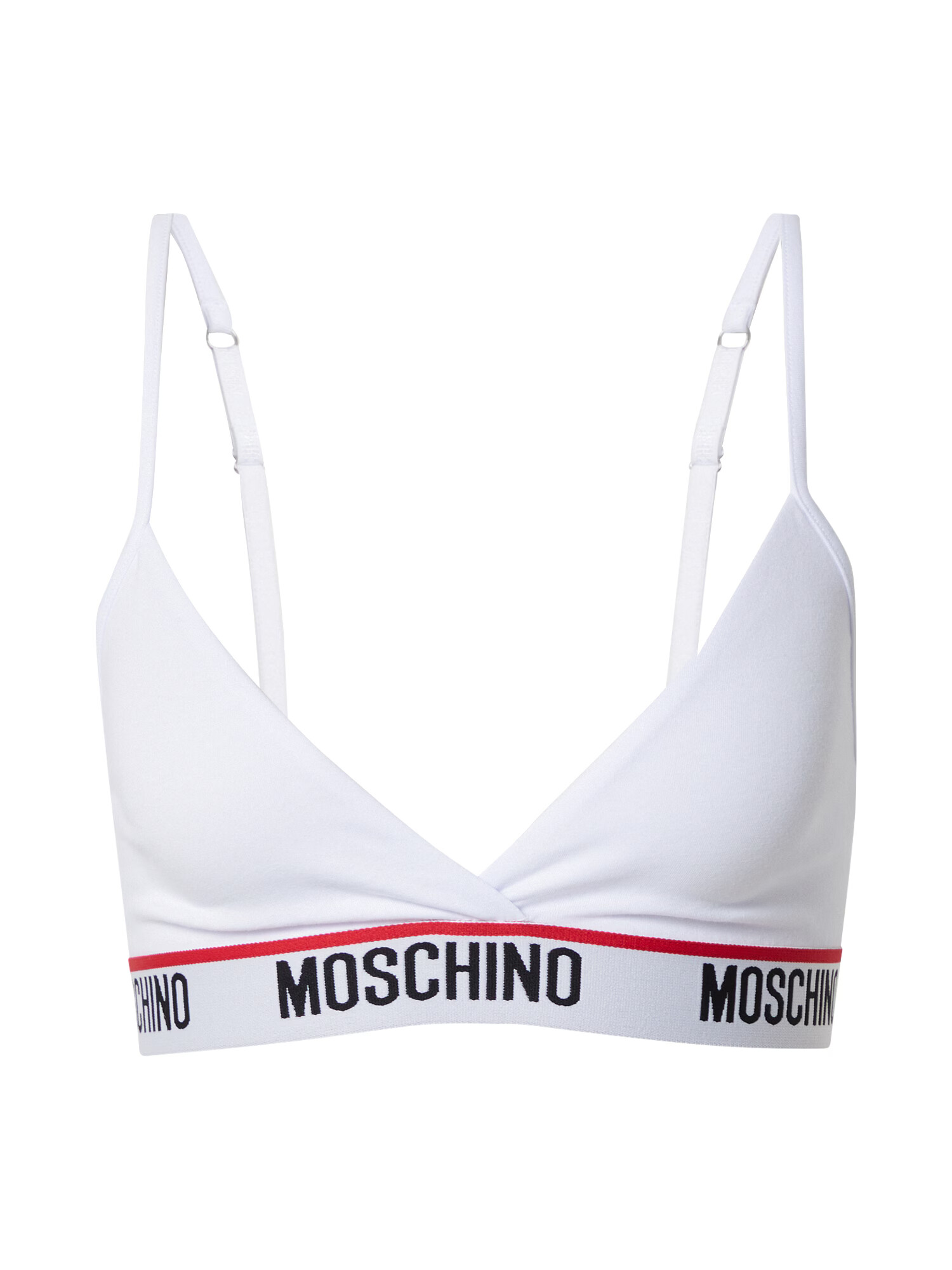 Moschino Underwear Nedrček rdeča / črna / bela - Pepit.si