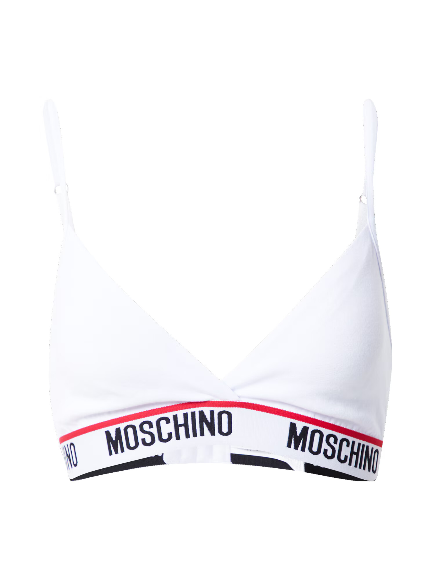 Moschino Underwear Nedrček rdeča / črna / bela - Pepit.si