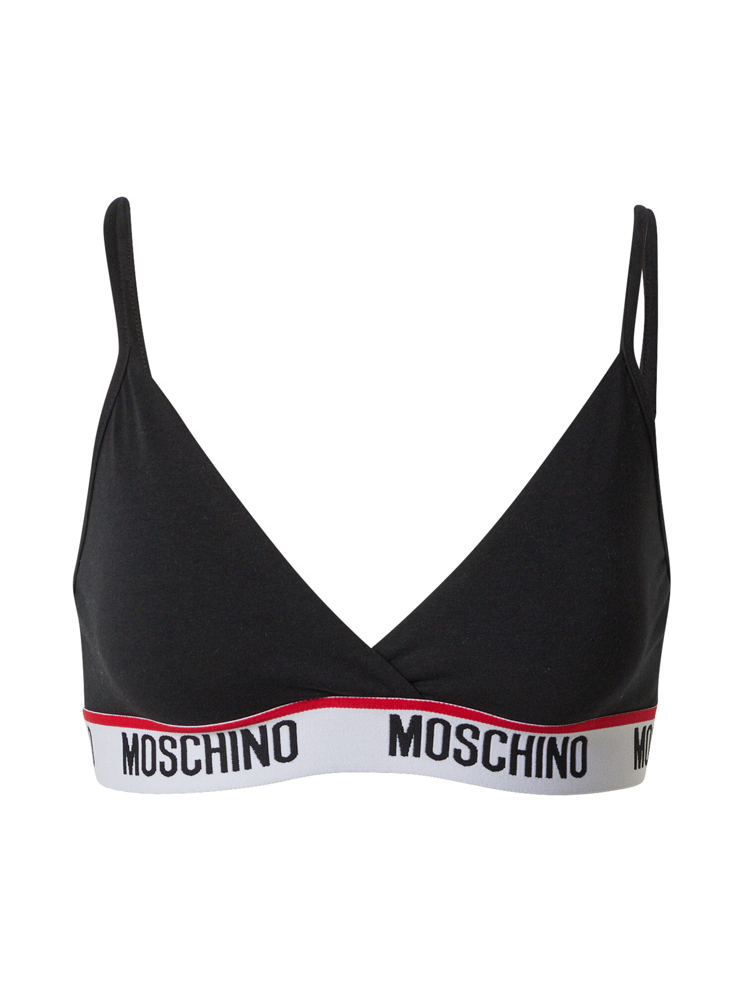 Moschino Underwear Nedrček rdeča / črna / bela - Pepit.si