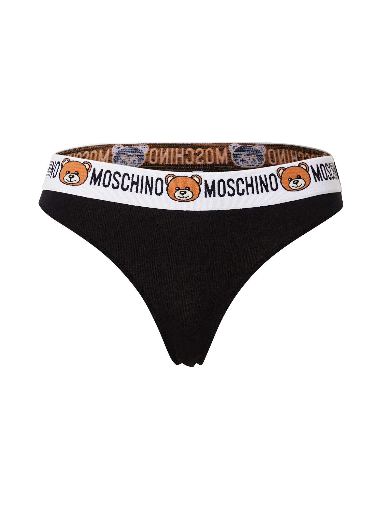 Moschino Underwear Tangice črna - Pepit.si