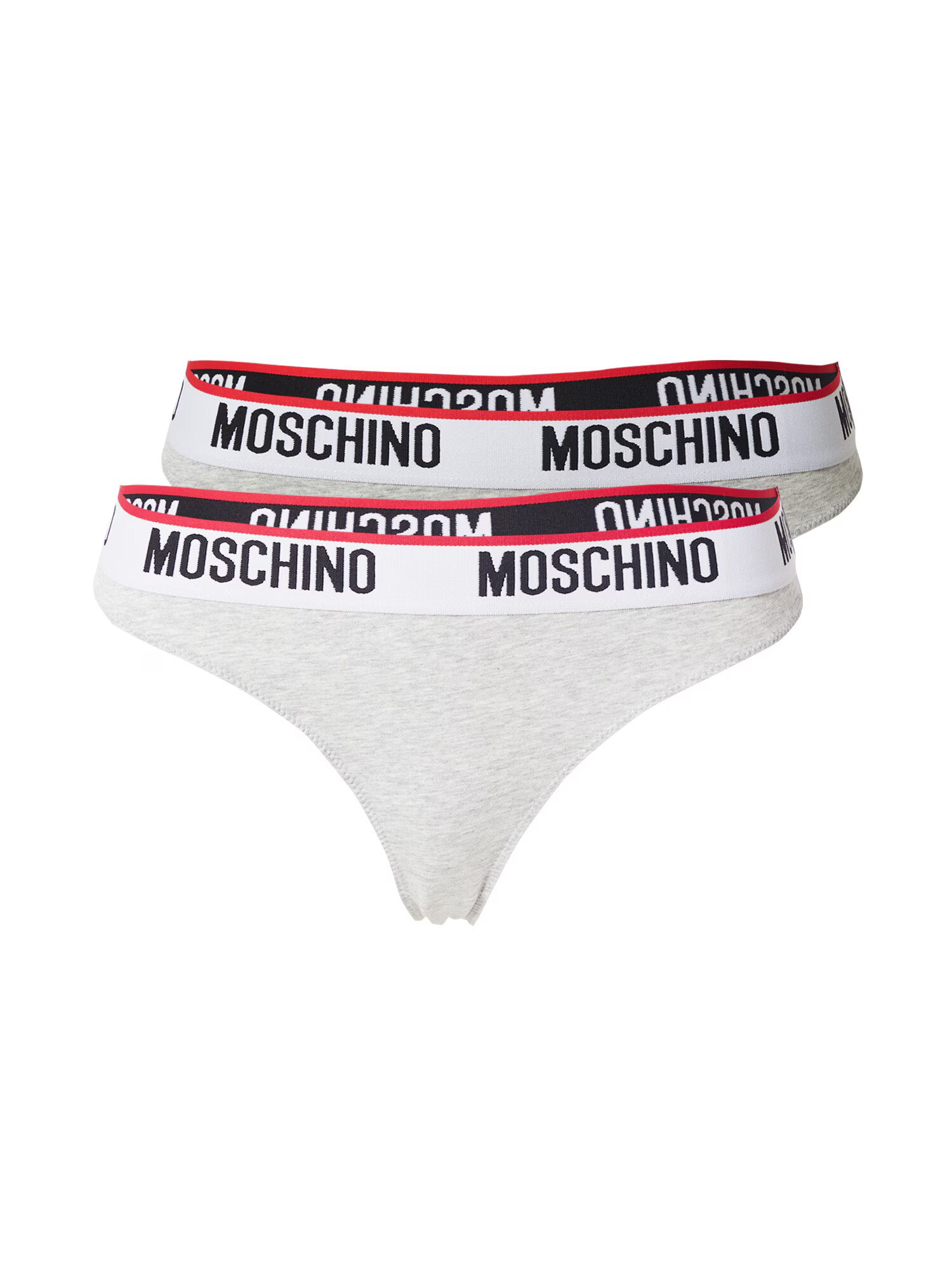 Moschino Underwear Tangice nočno modra / pegasto siva / rdeča / bela - Pepit.si