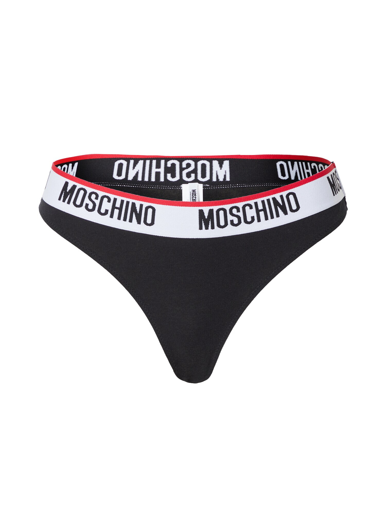 Moschino Underwear Tangice rdeča / črna / bela - Pepit.si