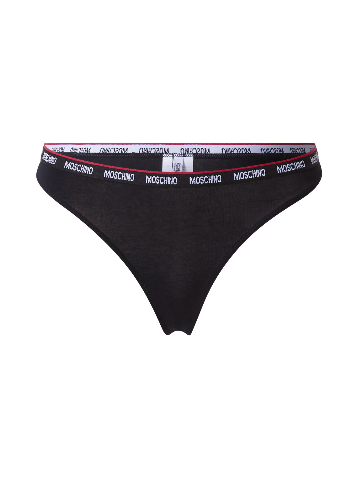 Moschino Underwear Tangice rdeča / črna / bela - Pepit.si