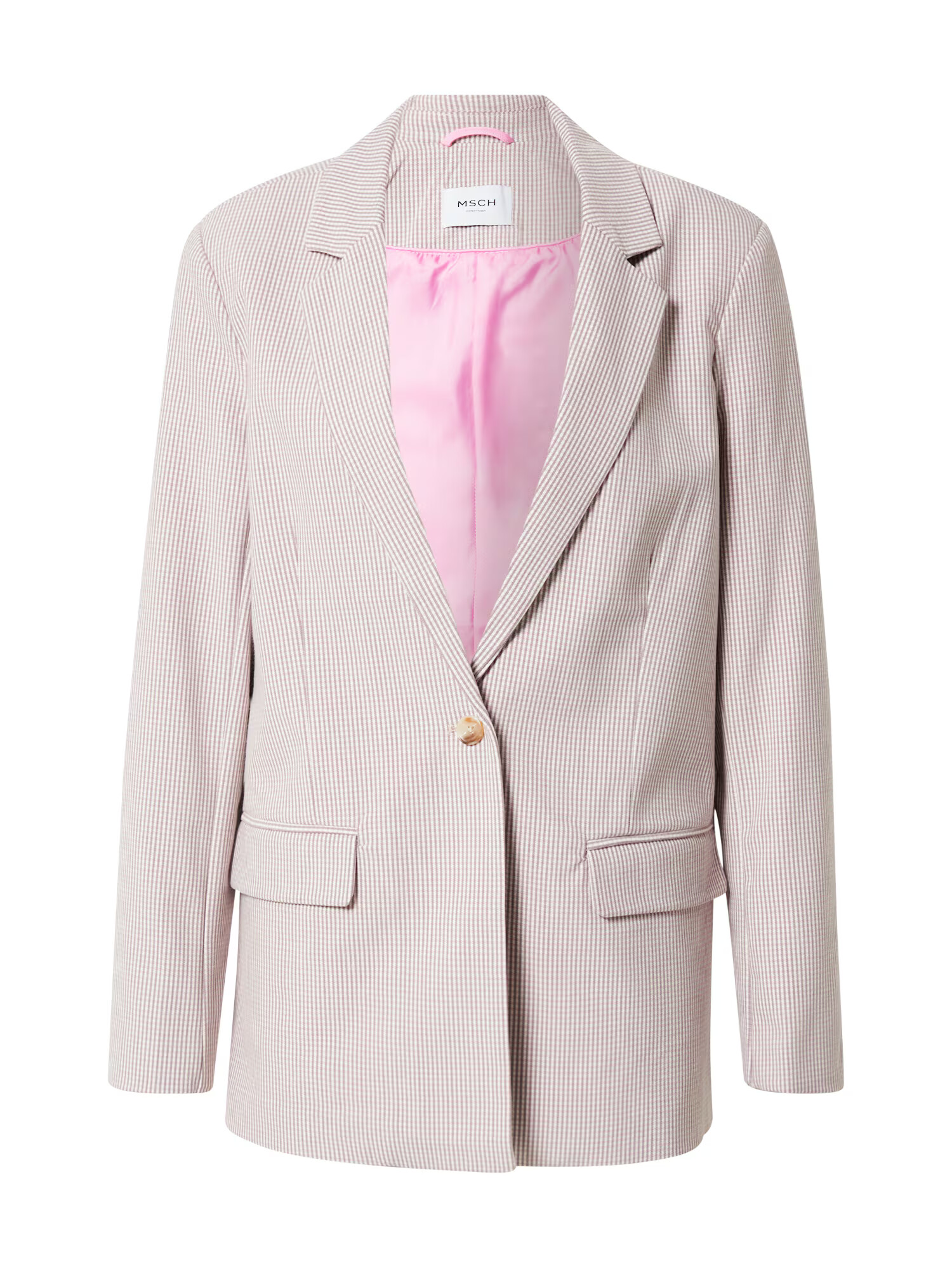 MOSS COPENHAGEN Blazer 'Jaida' lila / temno liila / bela - Pepit.si