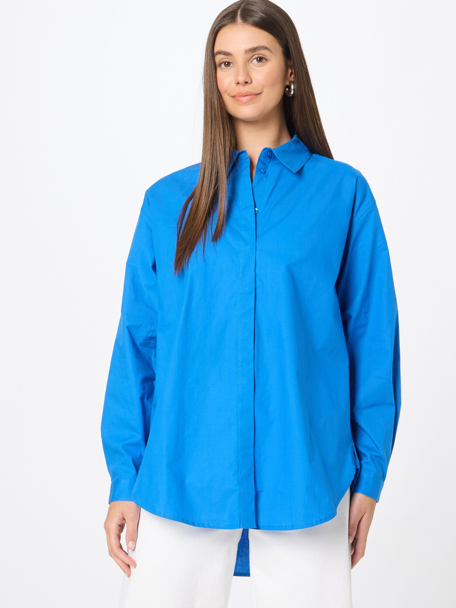 MOSS COPENHAGEN Bluza 'Haddis' azur - Pepit.si