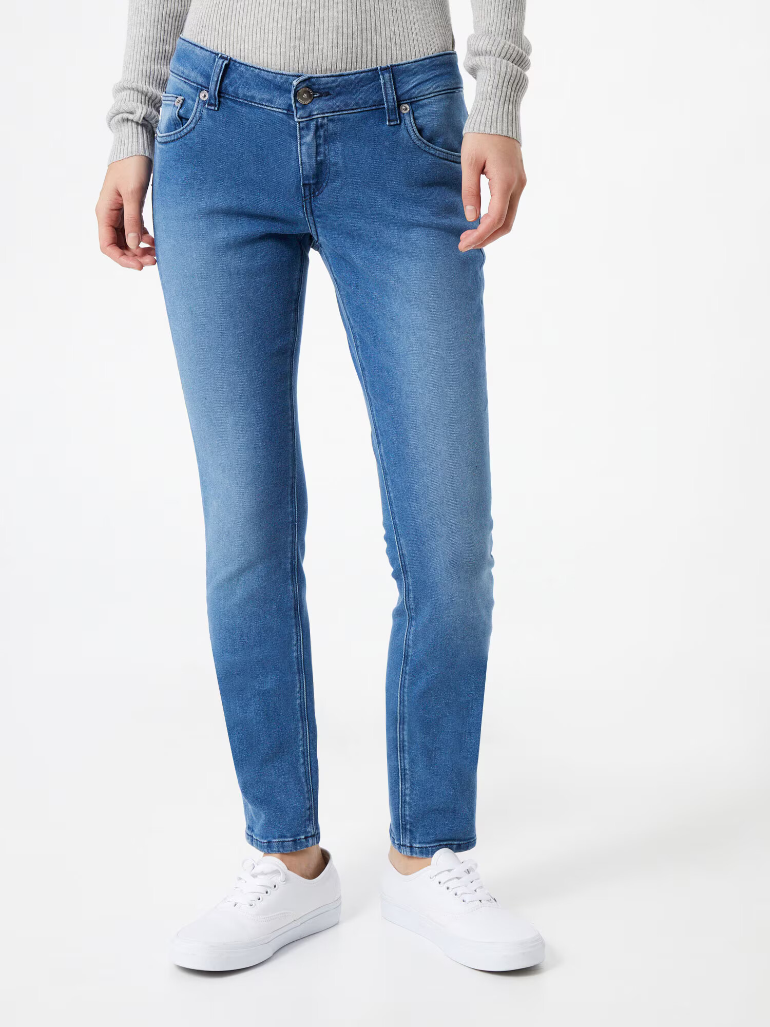 MUD Jeans Kavbojke moder denim - Pepit.si