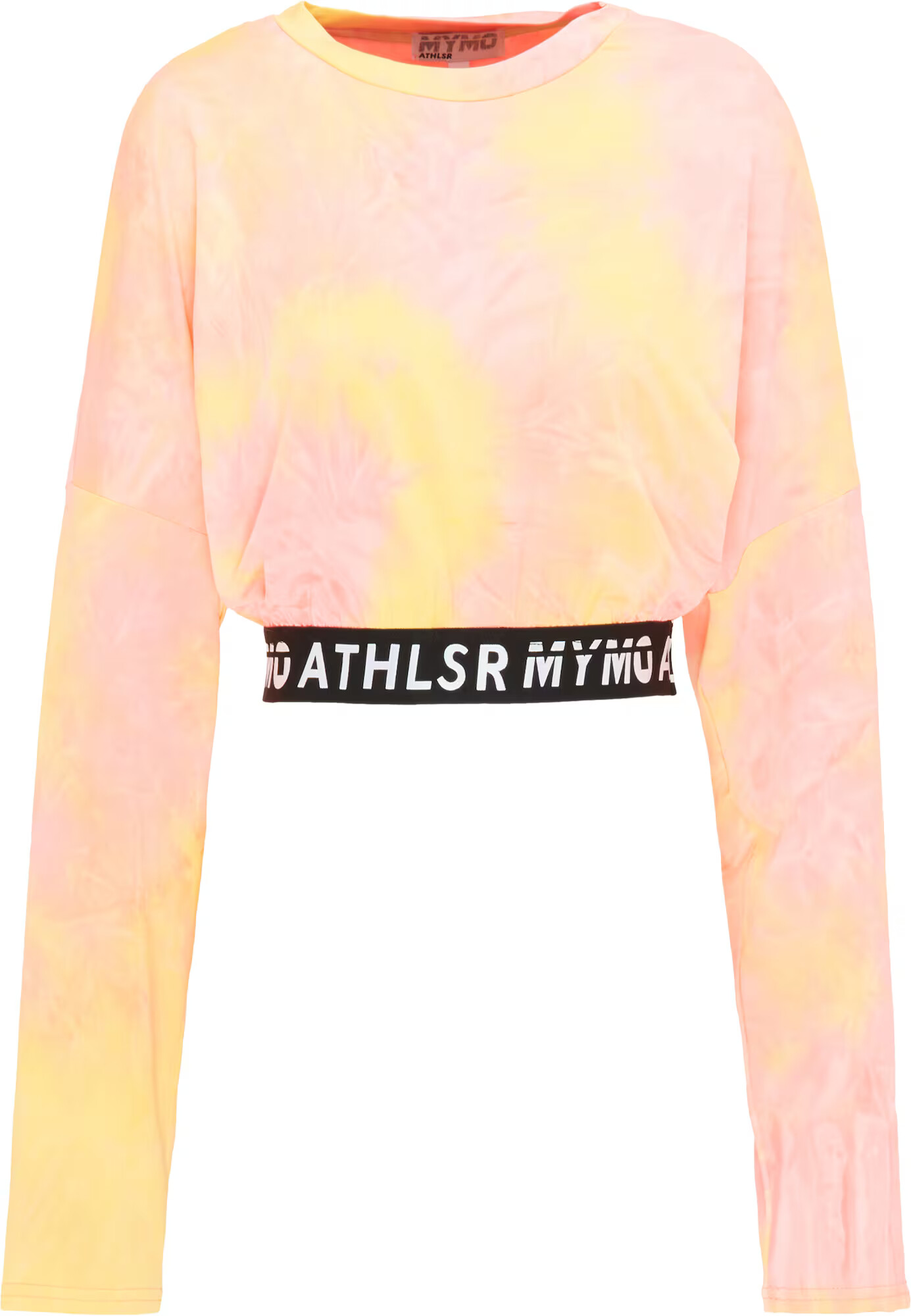 myMo ATHLSR Shirt pastelno oranžna / pastelno roza - Pepit.si