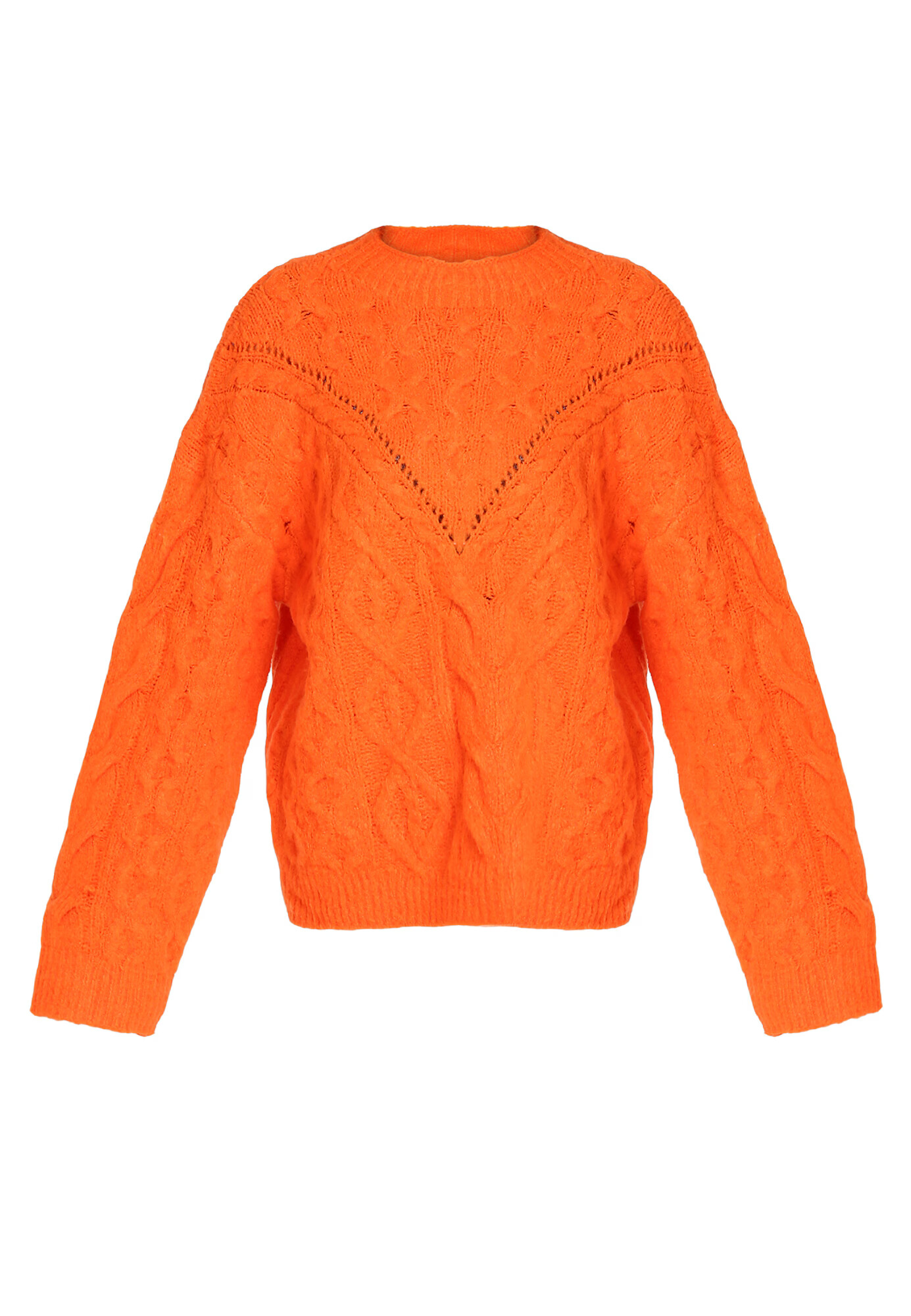 MYMO Pullover neonsko oranžna - Pepit.si