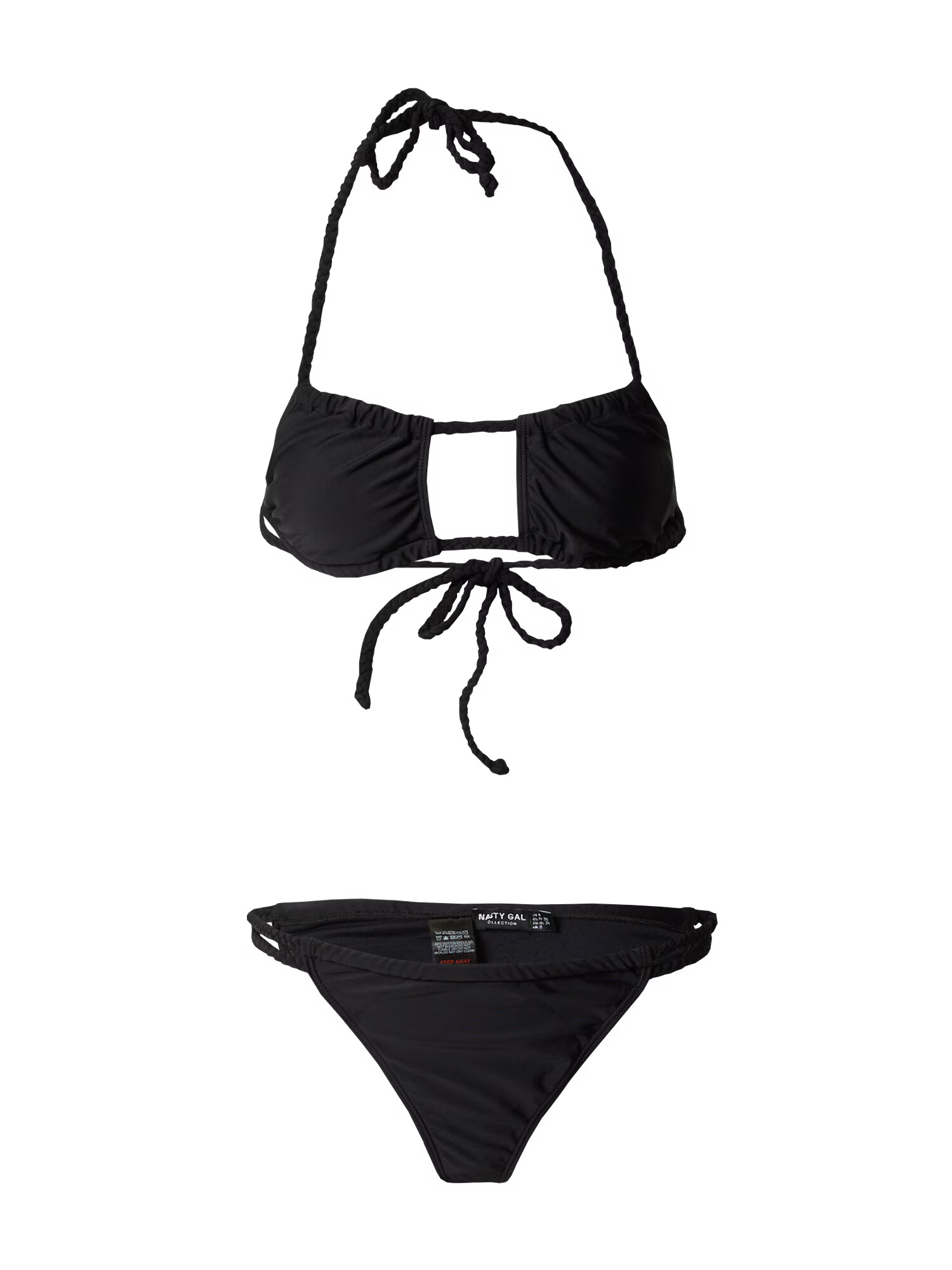 Nasty Gal Bikini črna - Pepit.si