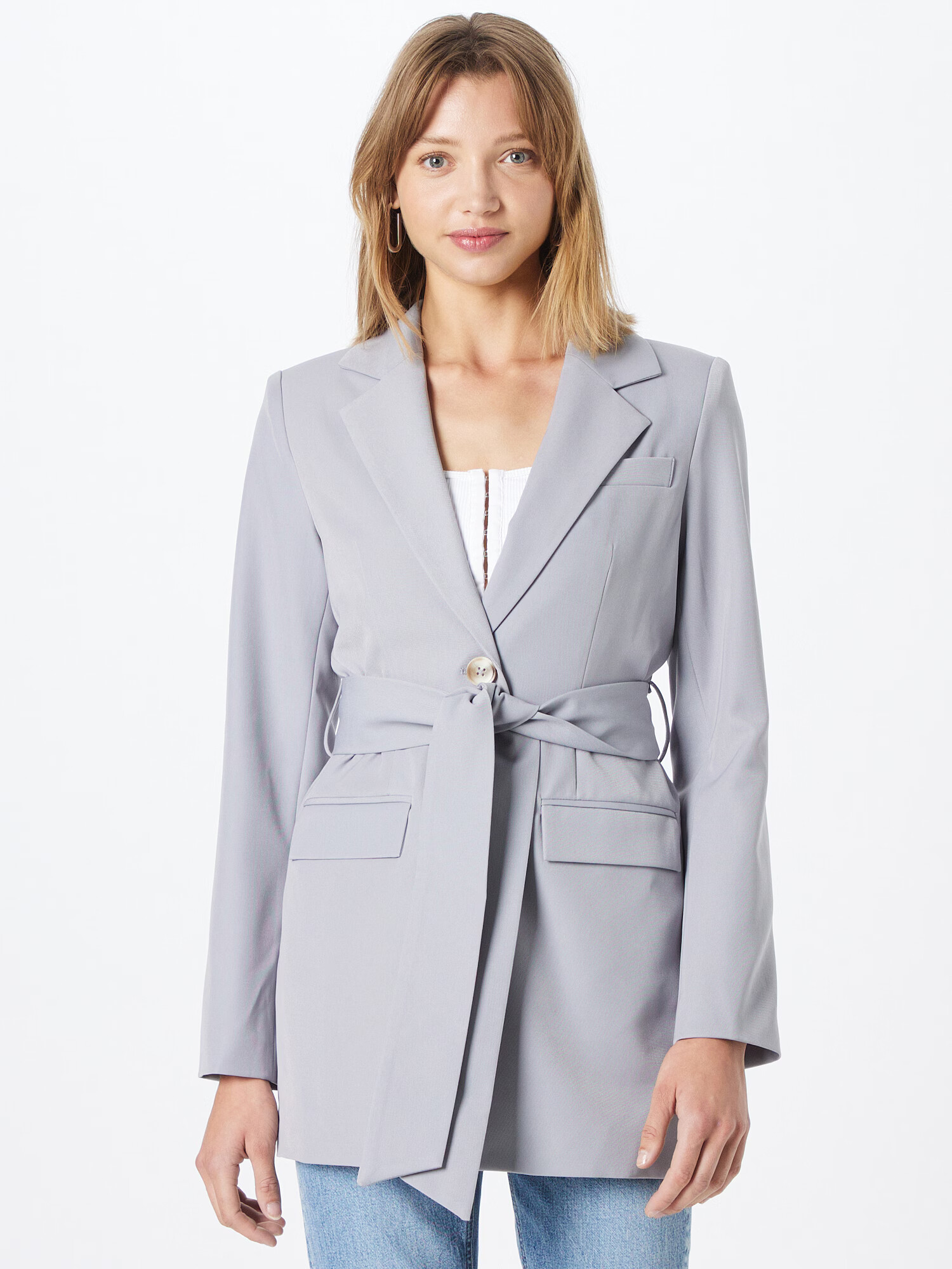 Nasty Gal Blazer dimno modra - Pepit.si