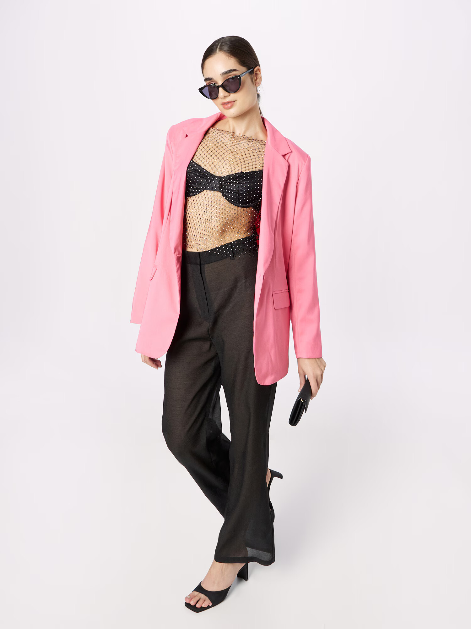 Nasty Gal Blazer staro roza - Pepit.si