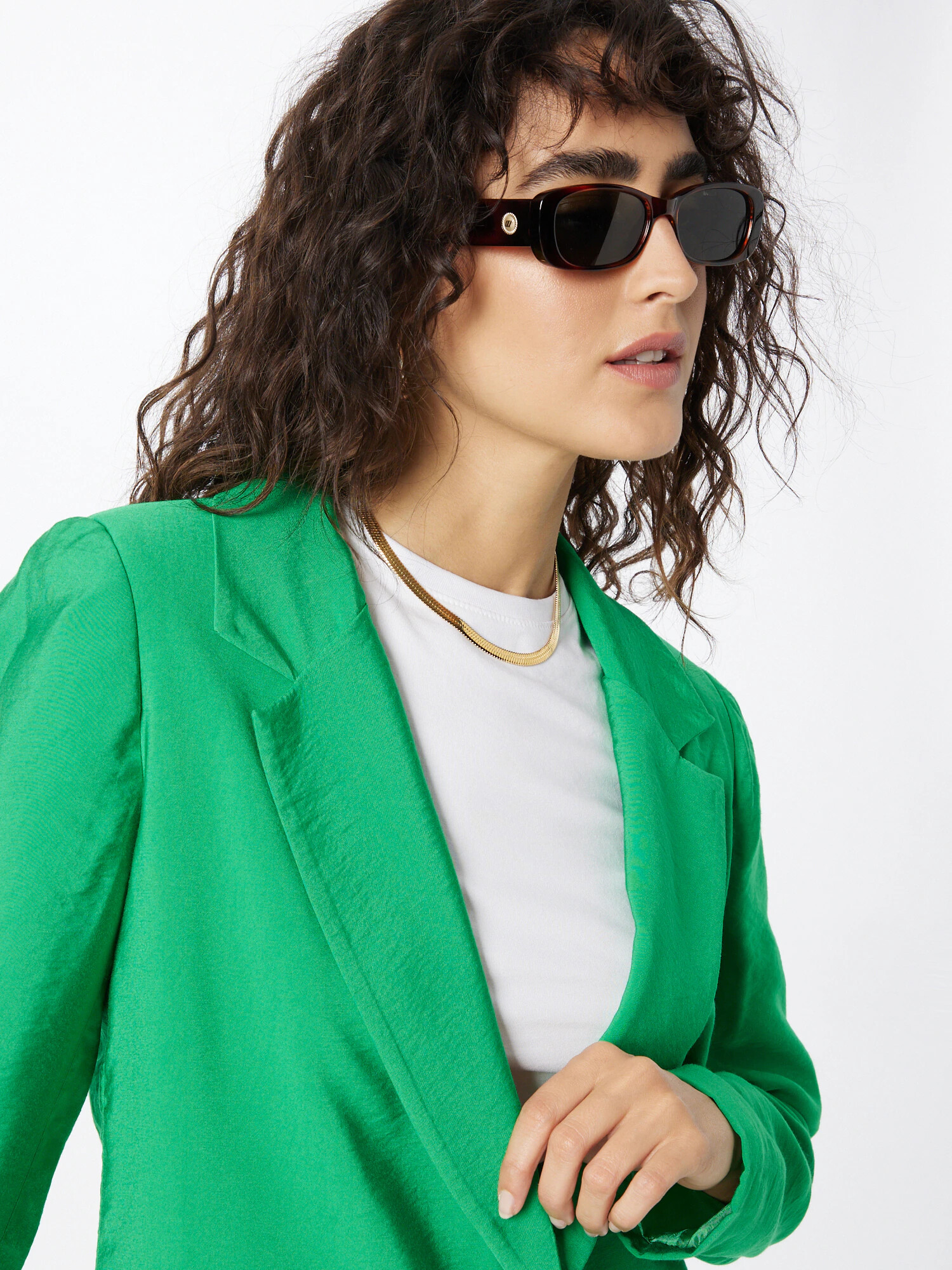 Nasty Gal Blazer svetlo zelena - Pepit.si