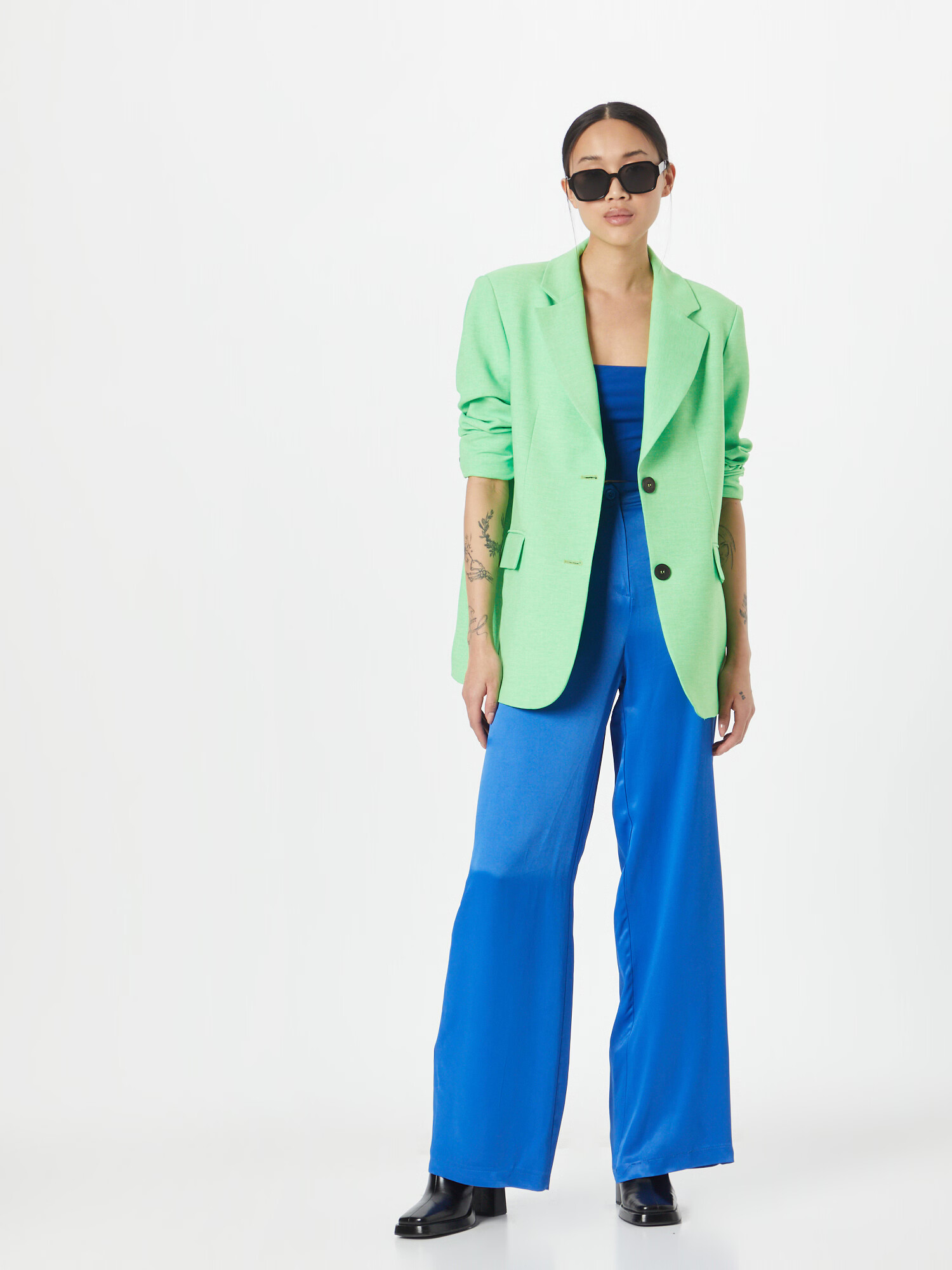 Nasty Gal Blazer 'Tracy' svetlo zelena - Pepit.si