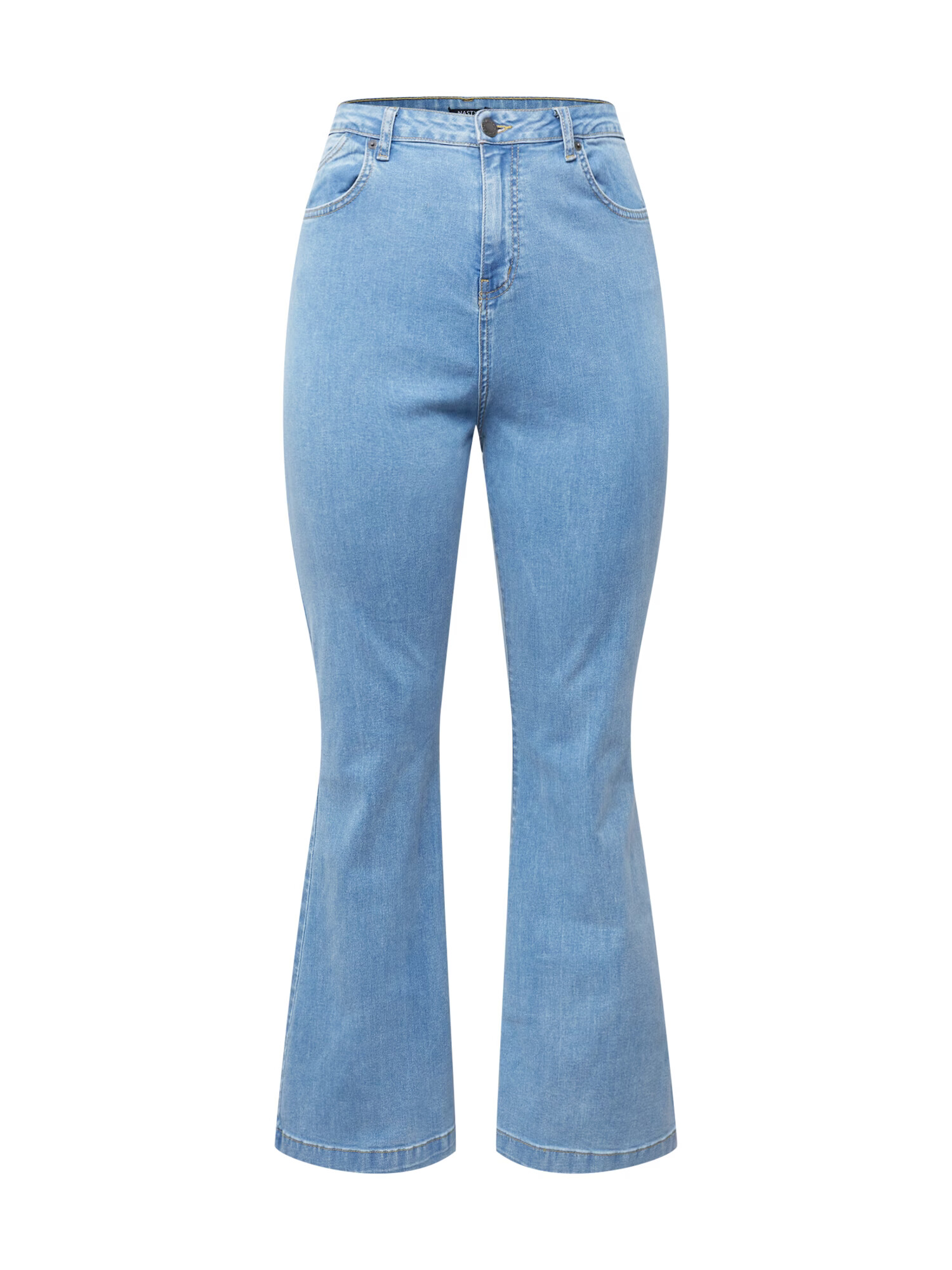 Nasty Gal Plus Kavbojke moder denim - Pepit.si