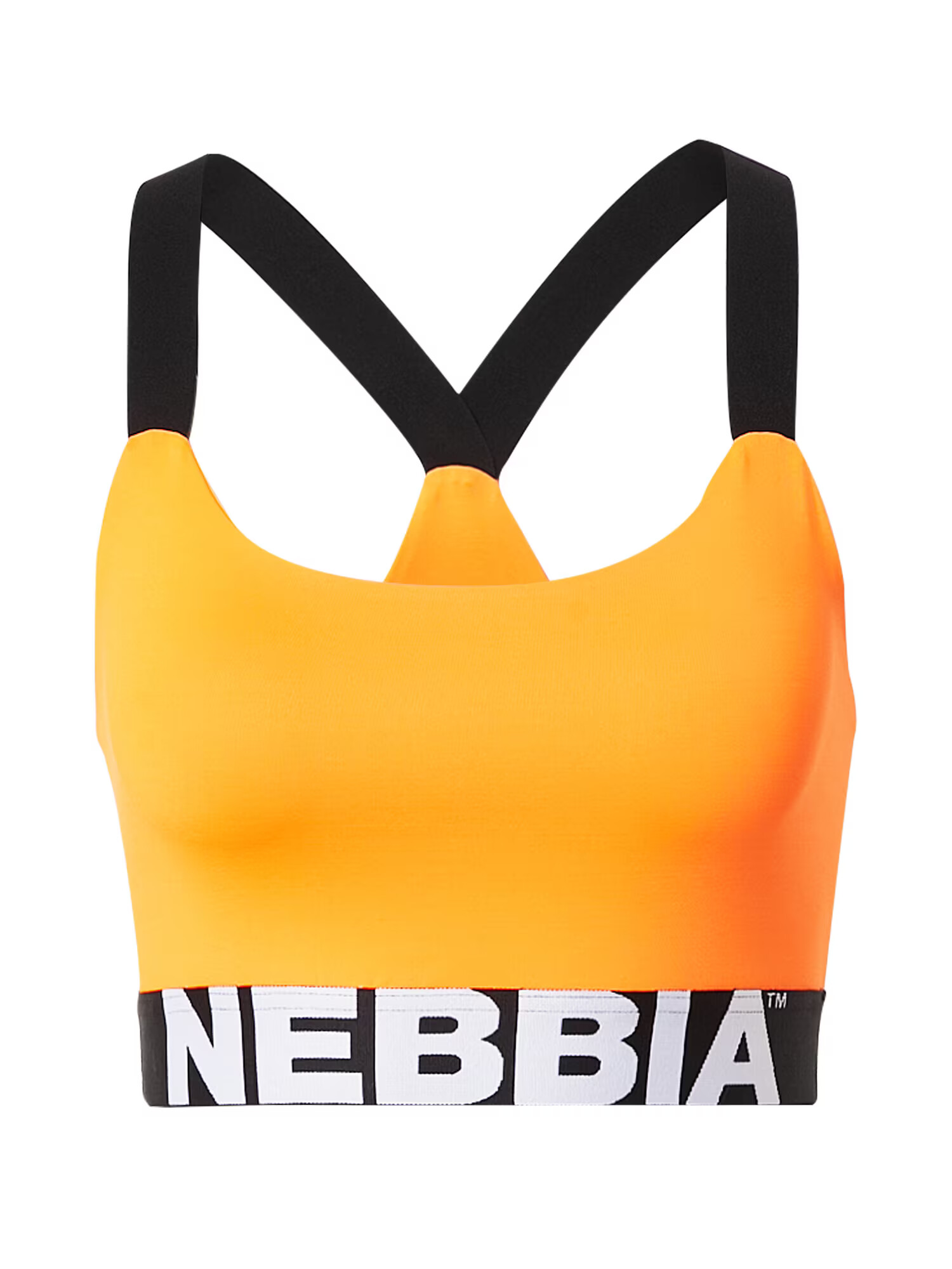 NEBBIA Nedrček 'Lift Hero' oranžna / črna / bela - Pepit.si