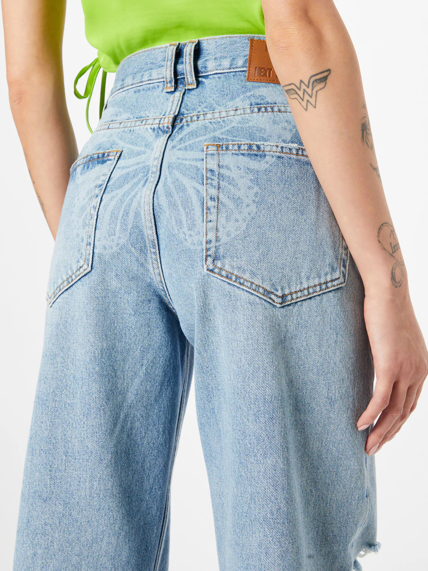 NEON & NYLON Kavbojke 'MAY ROBYN' moder denim - Pepit.si