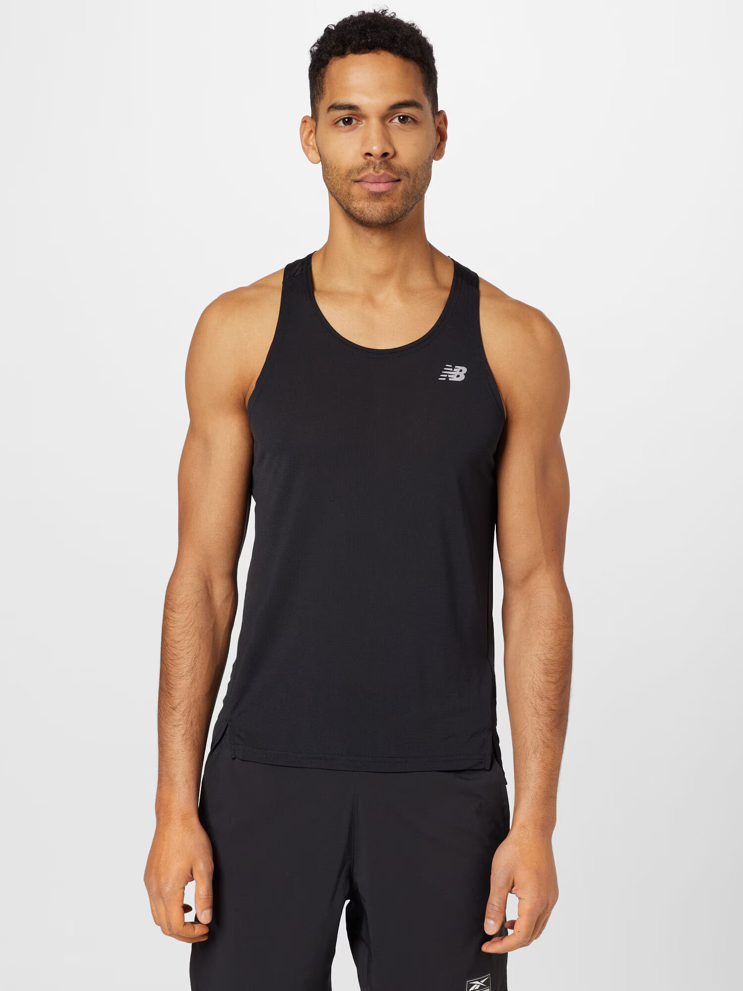 new balance Funkcionalna majica 'Accelerate Singlet' črna - Pepit.si