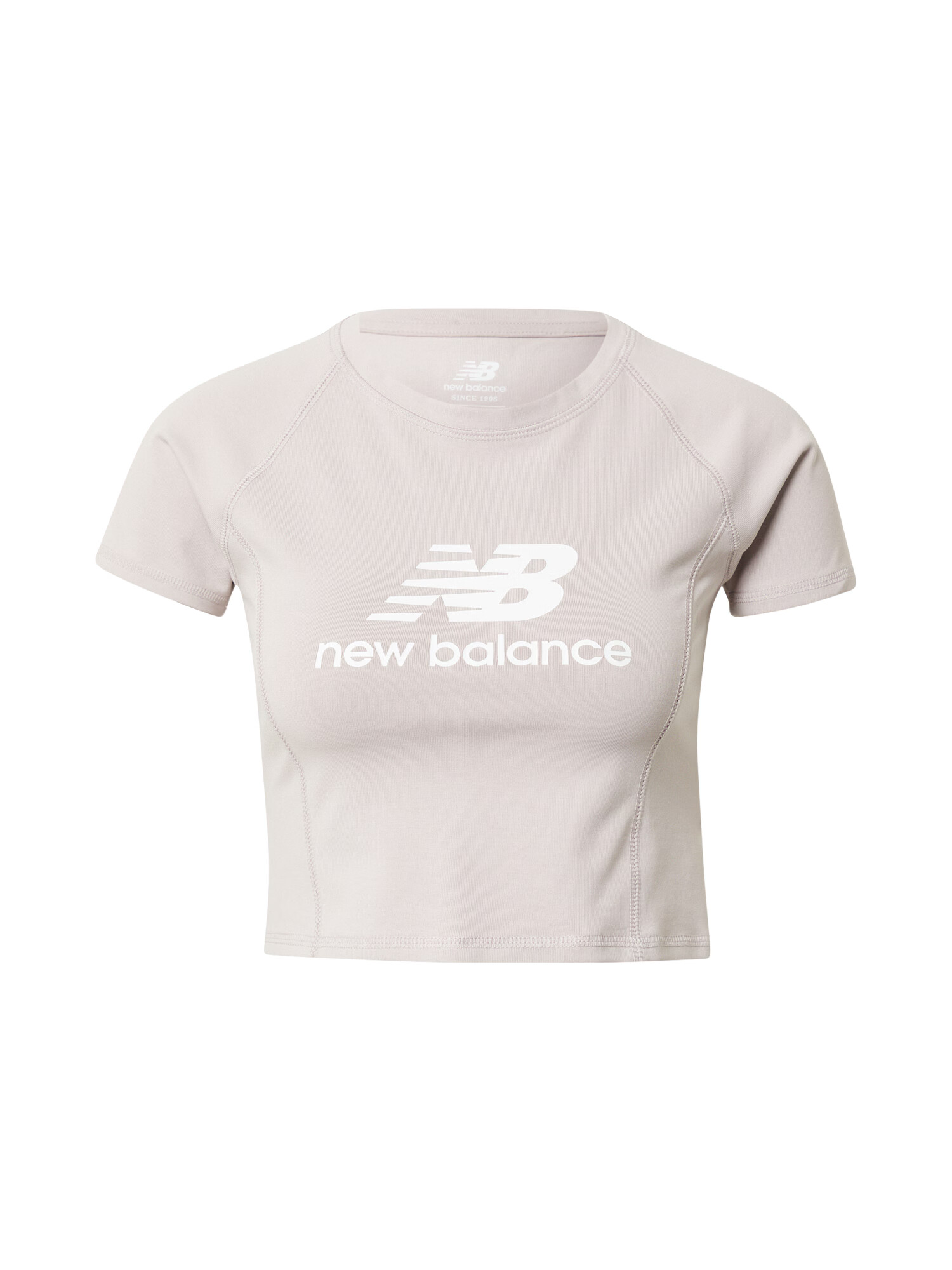 new balance Majica 'PODIUM' kapučino / bela - Pepit.si