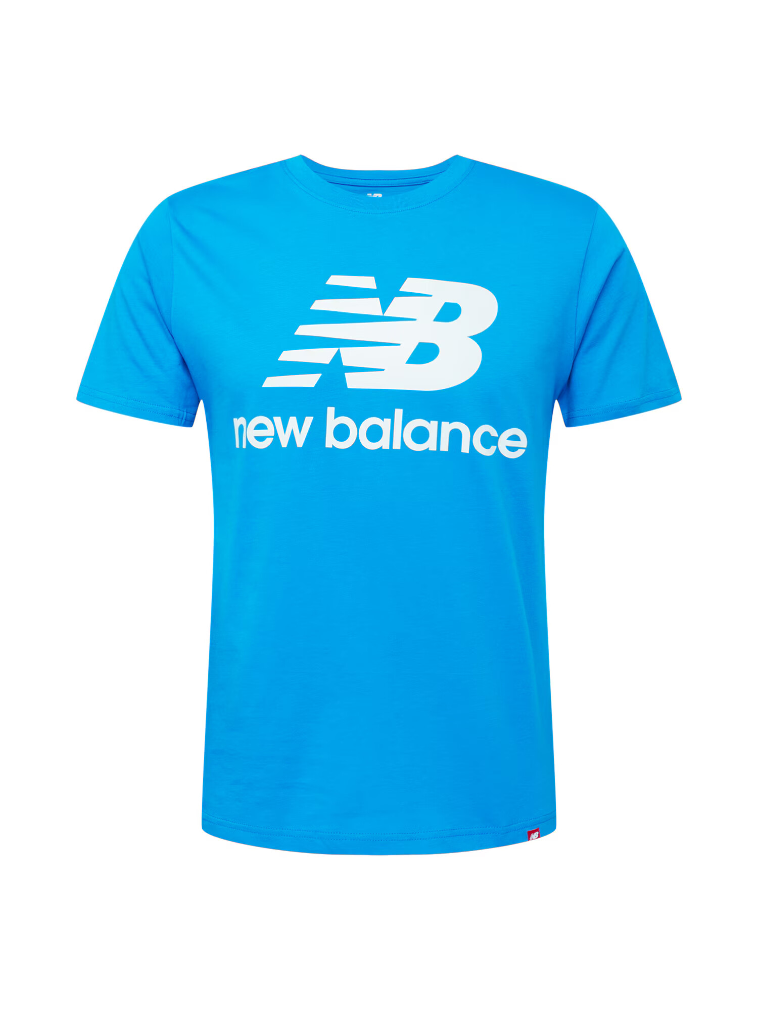 new balance Majica svetlo modra / bela - Pepit.si