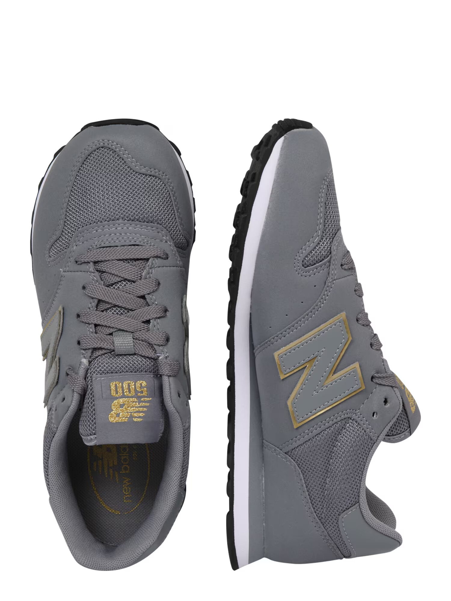 new balance Nizke superge zlata / temno siva - Pepit.si