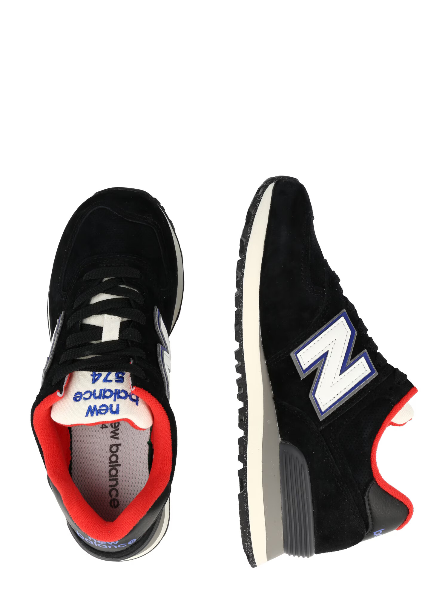 new balance Nizke superge '574' črna / bela - Pepit.si