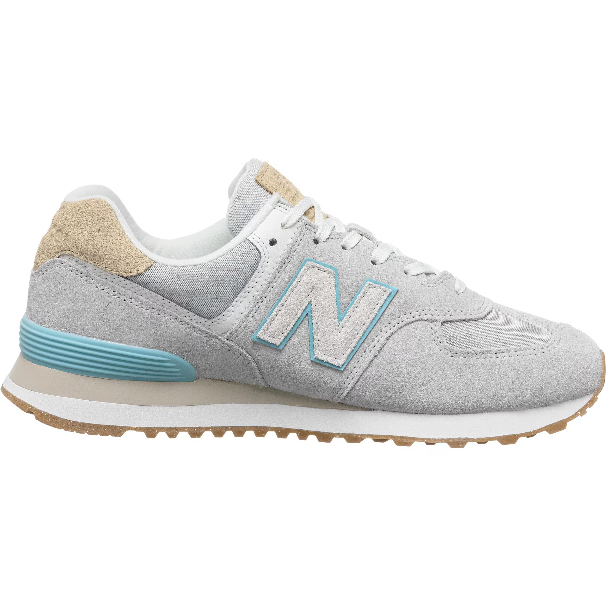 new balance Nizke superge '574' kremna / svetlo modra / svetlo siva / bela - Pepit.si