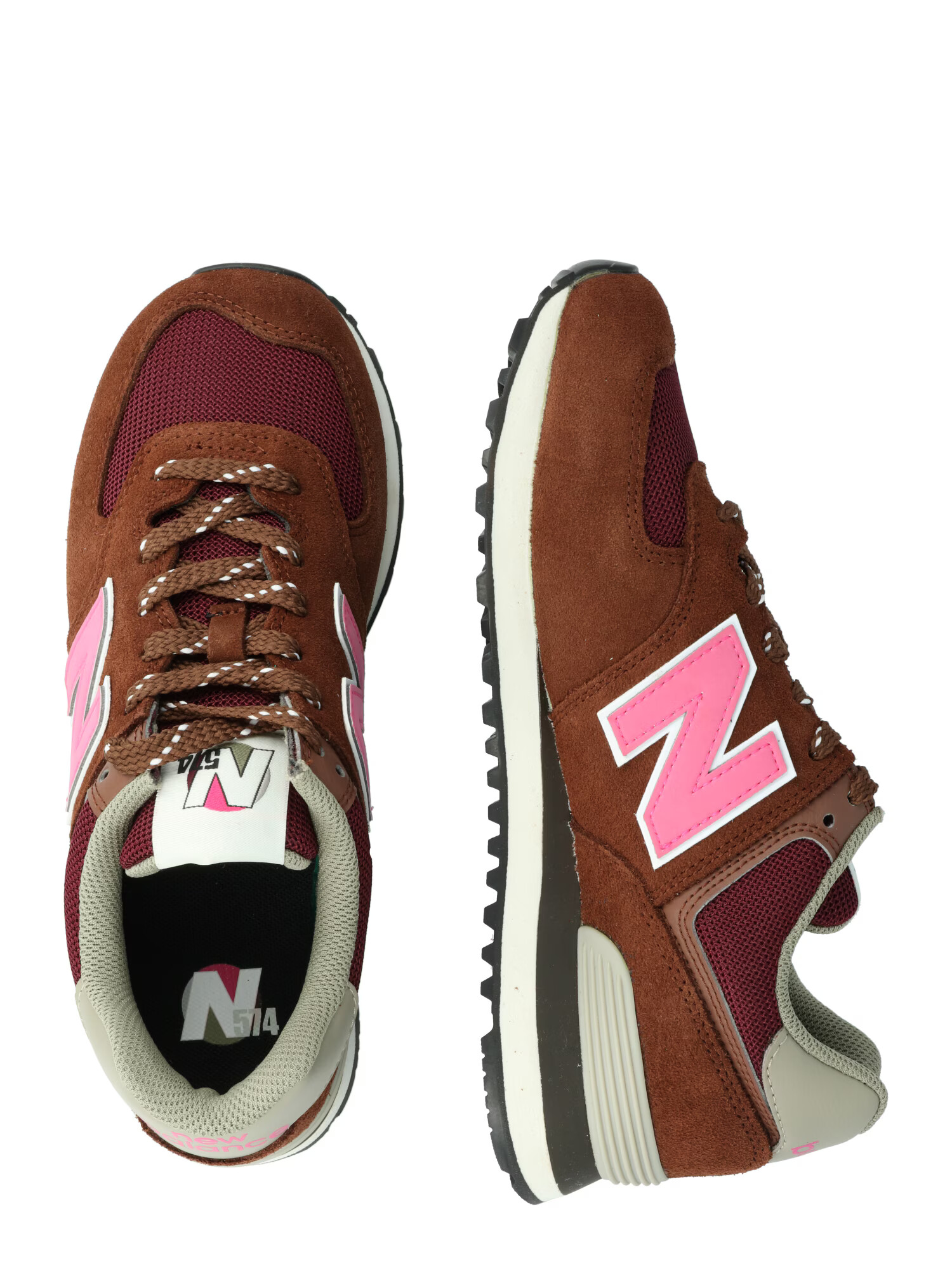 new balance Nizke superge rjasto rjava / roza - Pepit.si