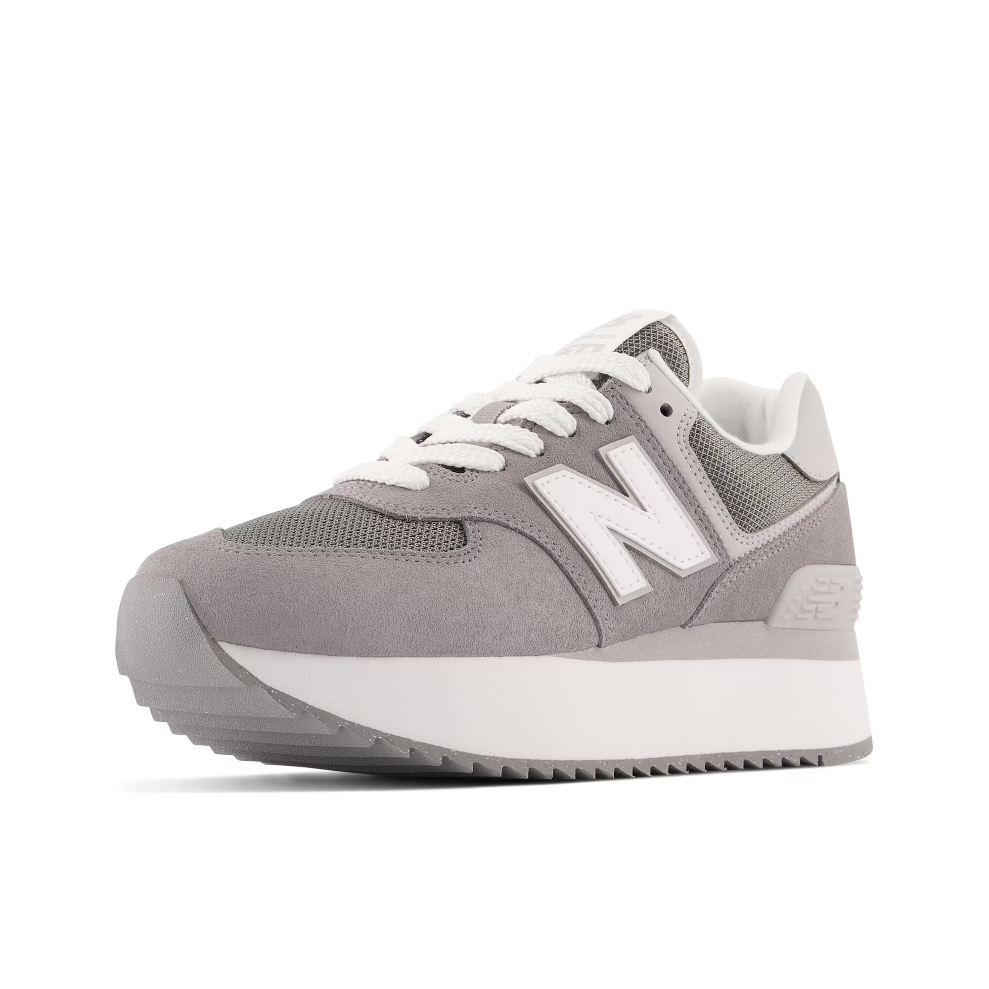 new balance Nizke superge '574+' siva / bela - Pepit.si