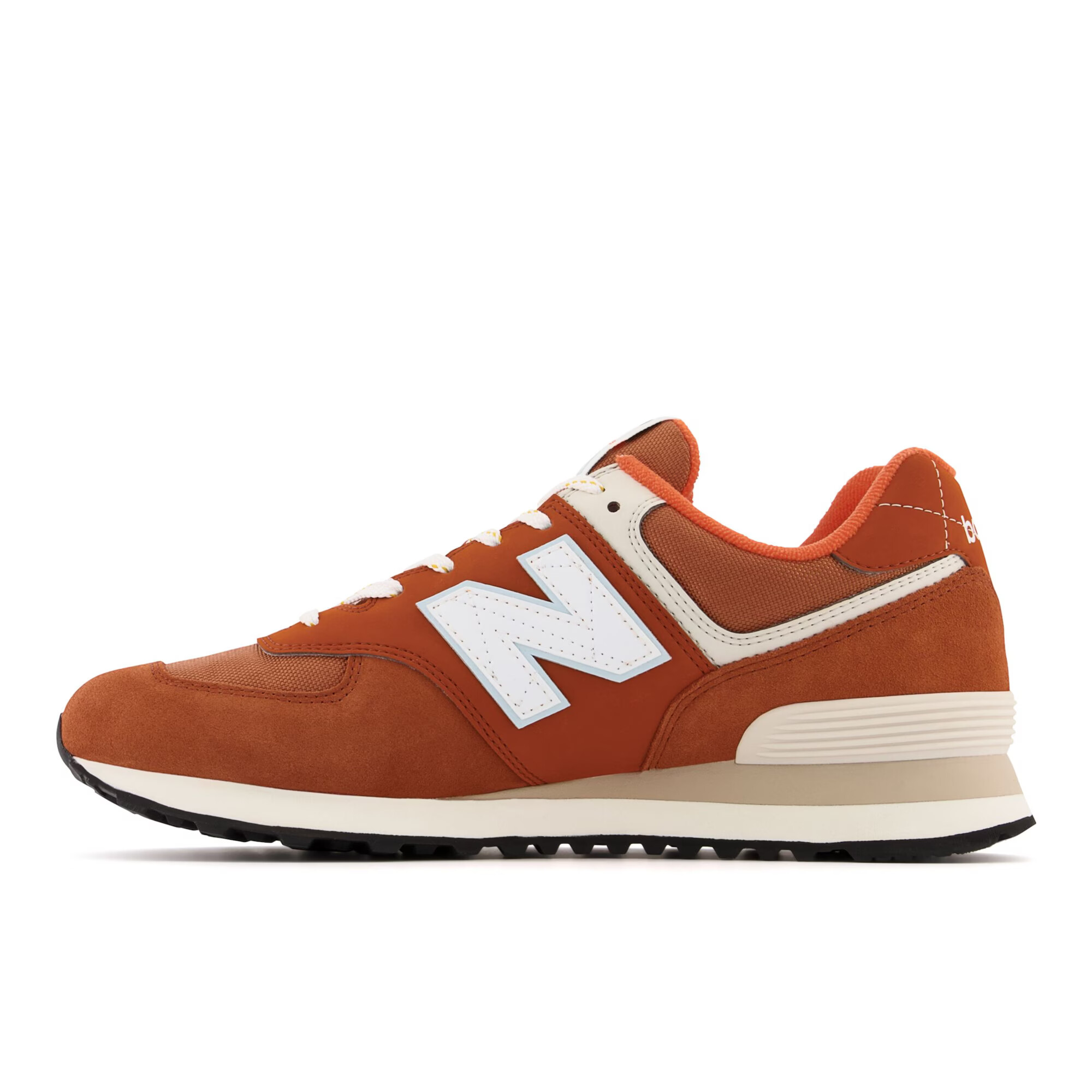 new balance Nizke superge '574v2' temno oranžna / bela - Pepit.si