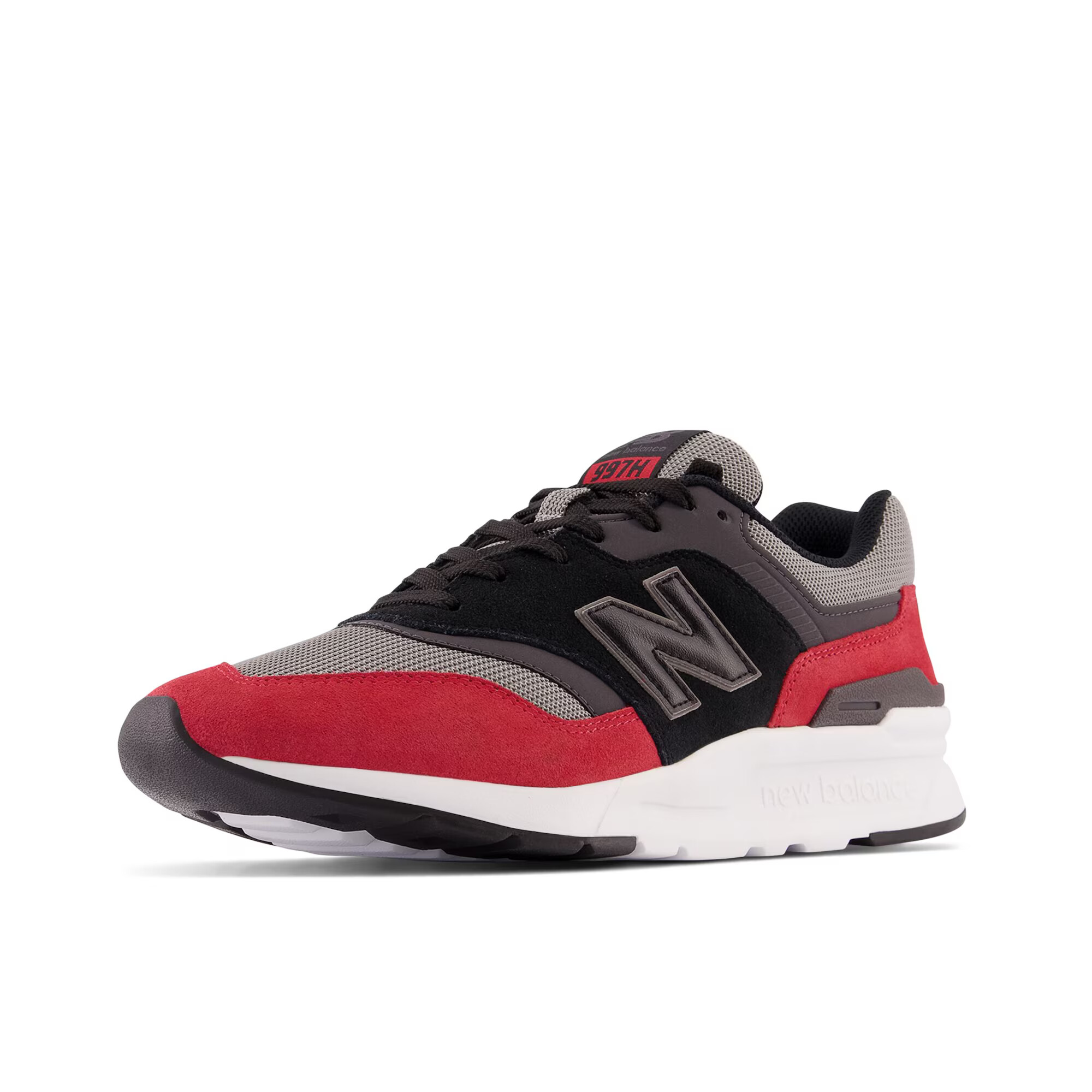 new balance Nizke superge svetlo siva / temno siva / rubin rdeča / črna - Pepit.si