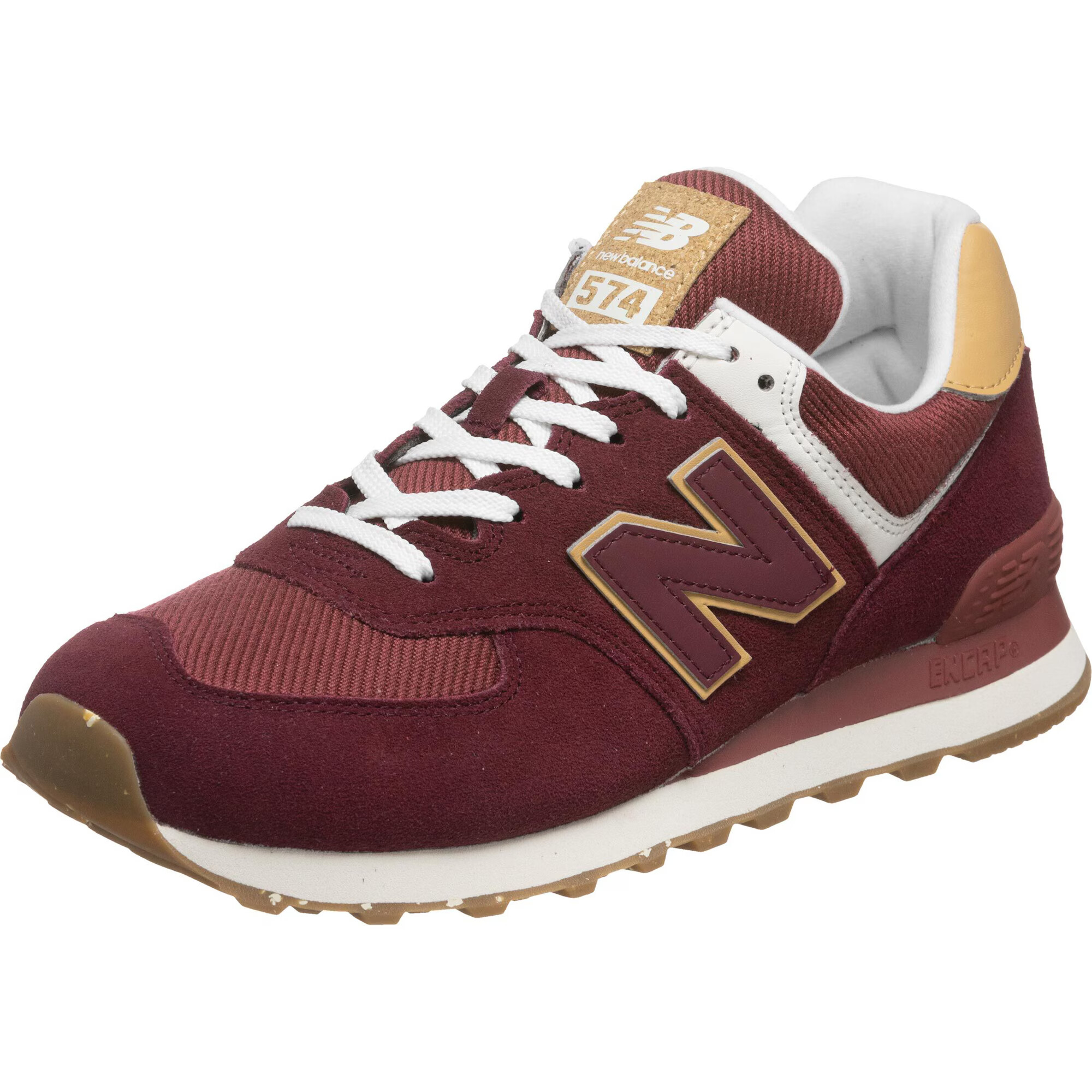 new balance Nizke superge burgund / bela / med - Pepit.si