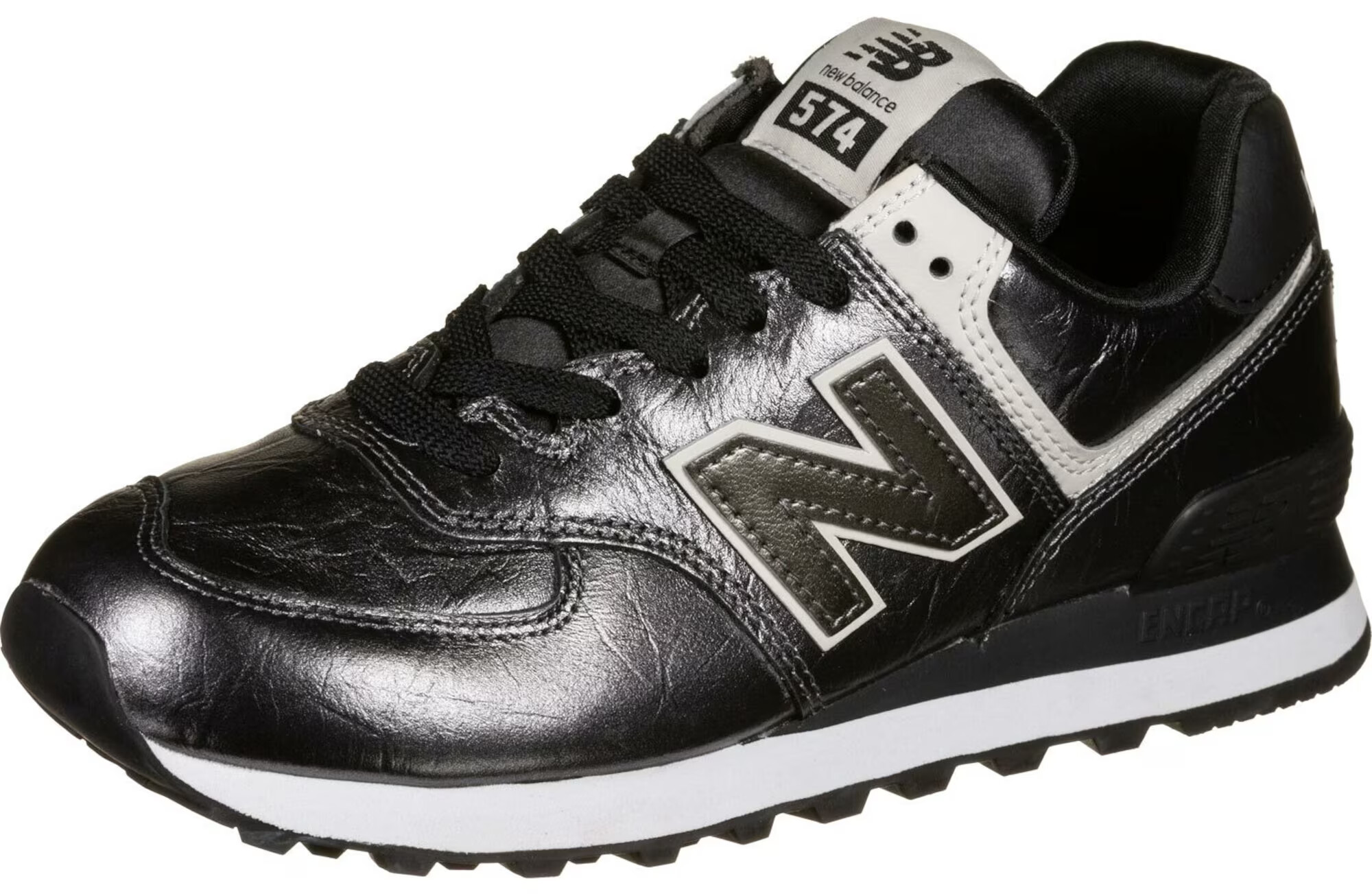 new balance Nizke superge '574' črna / bela - Pepit.si