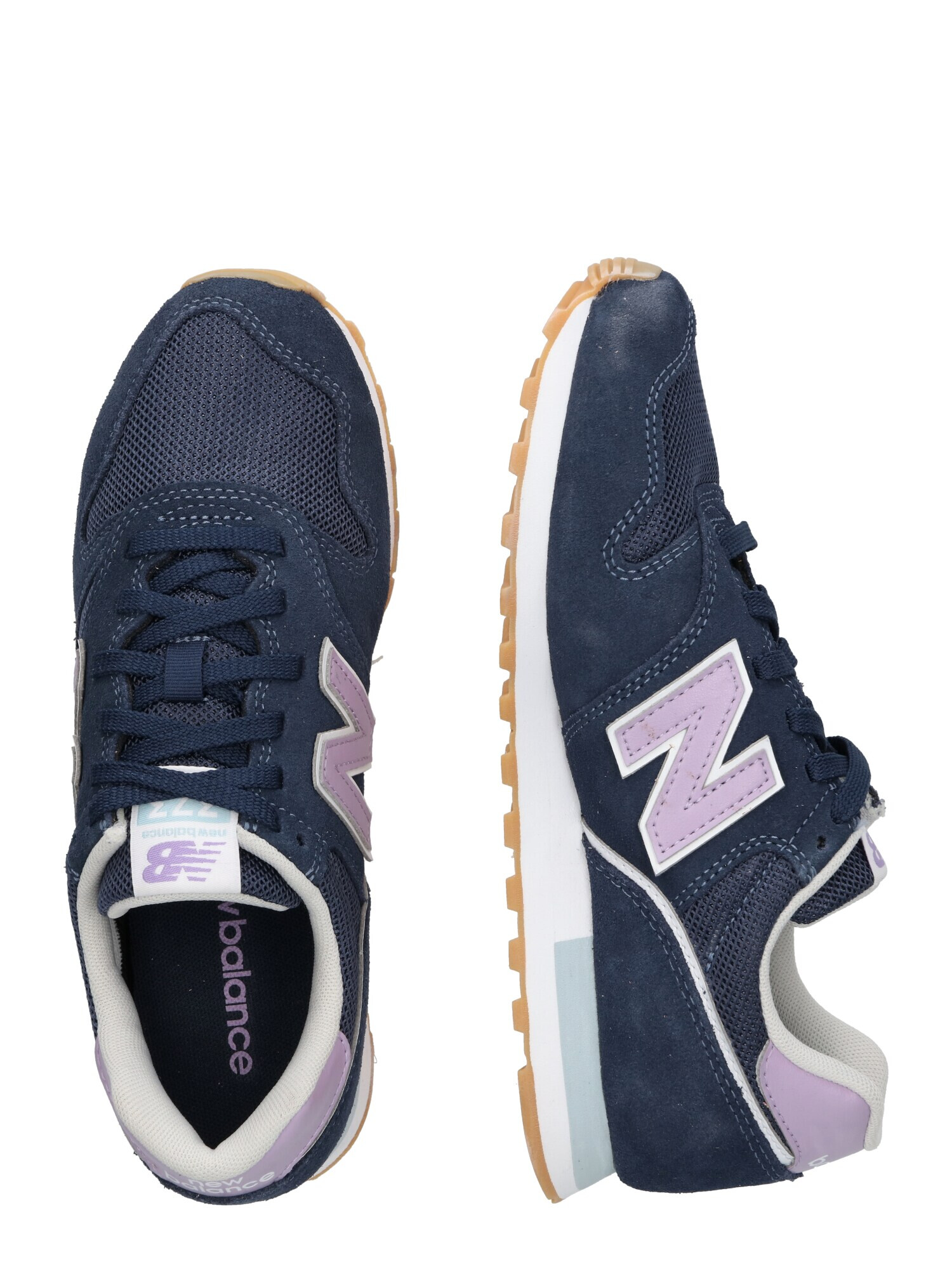 new balance Nizke superge mornarska / pastelno lila / bela - Pepit.si