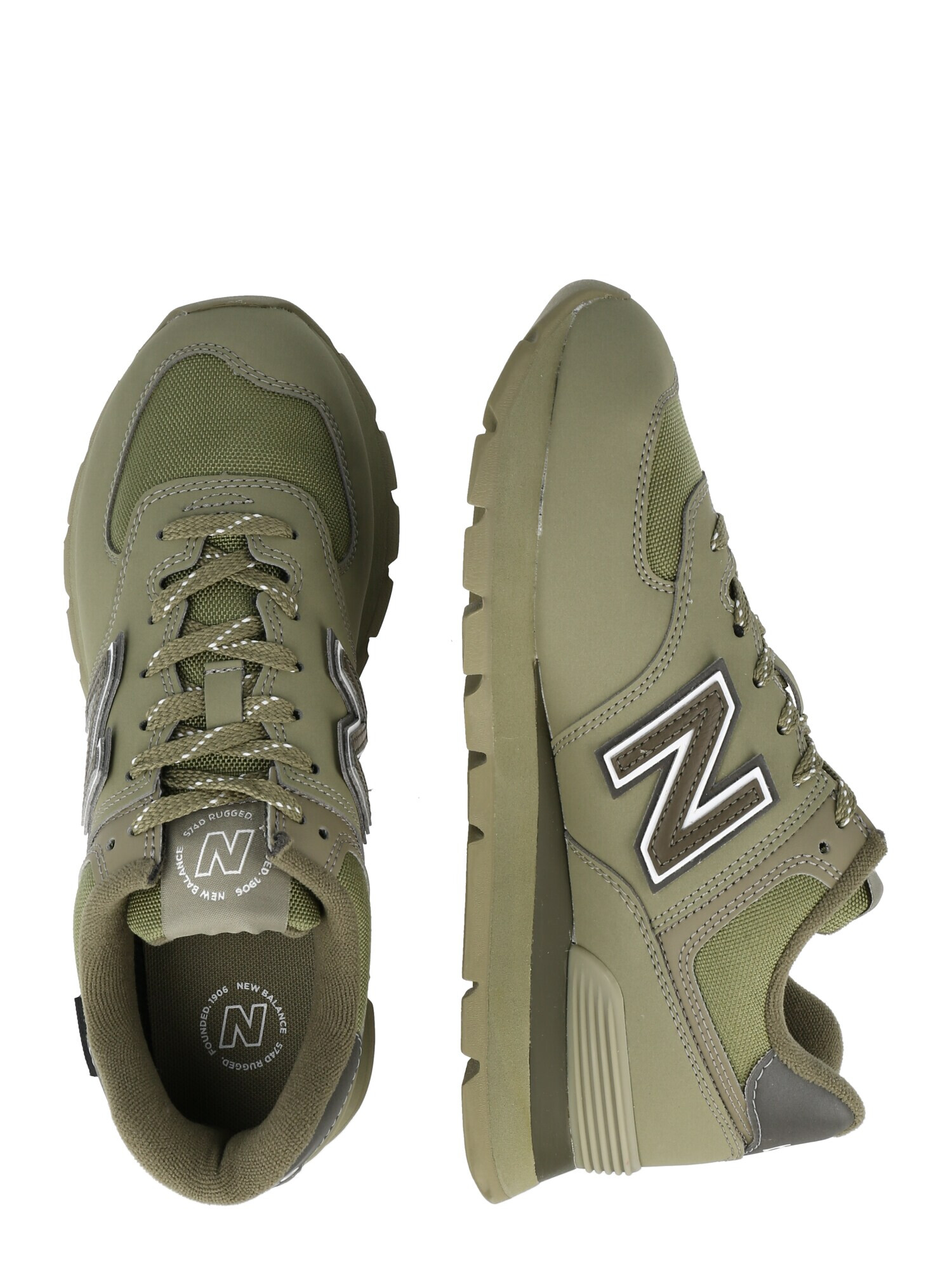 new balance Nizke superge oliva / temno zelena - Pepit.si