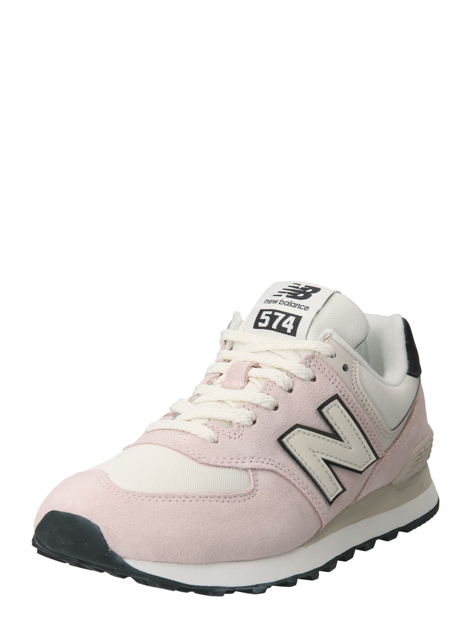 new balance Nizke superge pastelno roza / črna / naravno bela - Pepit.si