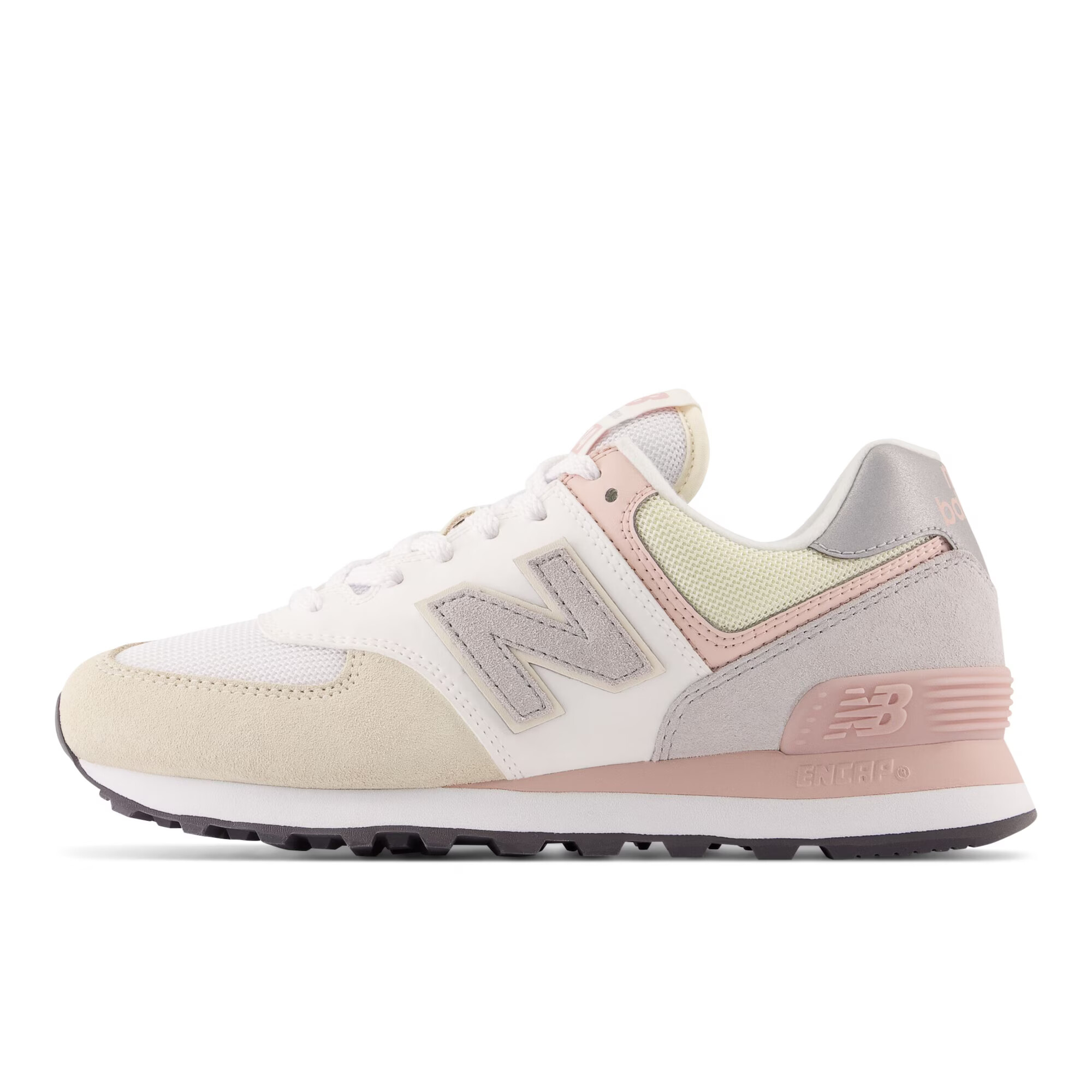 new balance Nizke superge pesek / srebrno-siva / pastelno roza / bela - Pepit.si