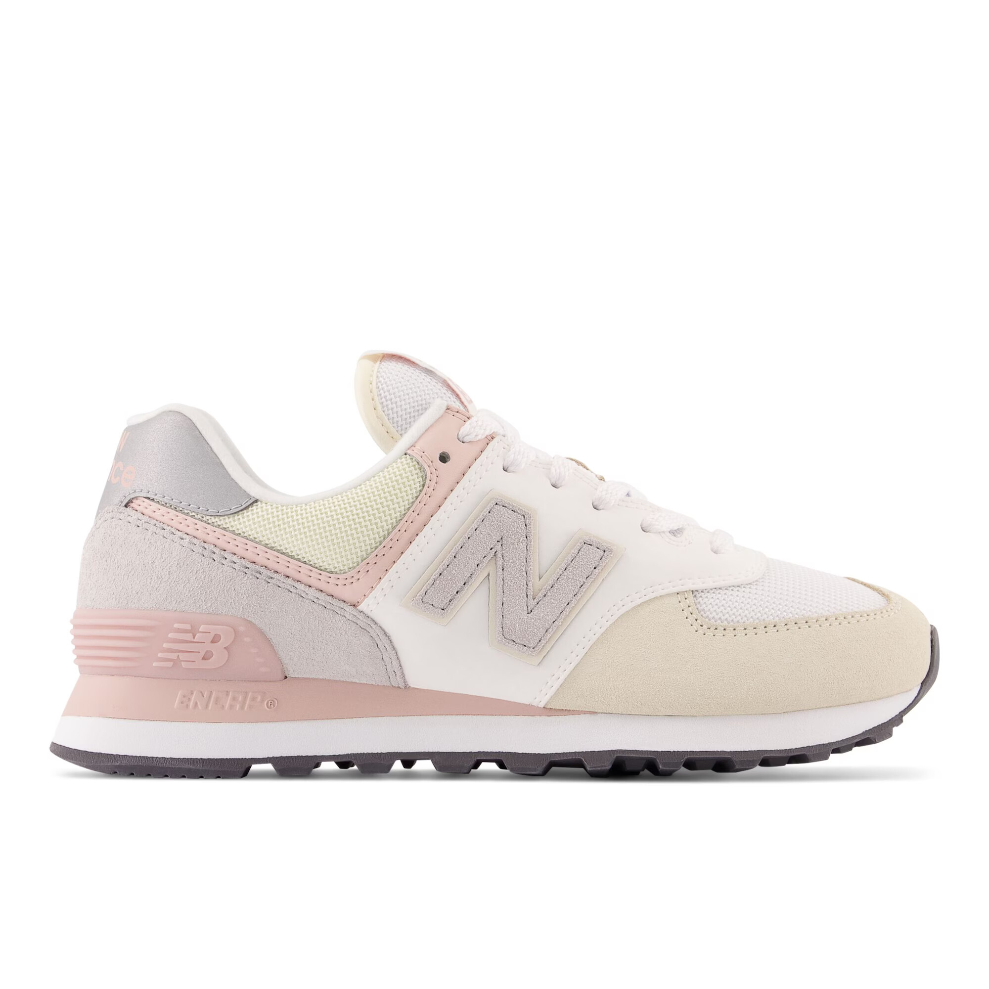 new balance Nizke superge pesek / srebrno-siva / pastelno roza / bela - Pepit.si