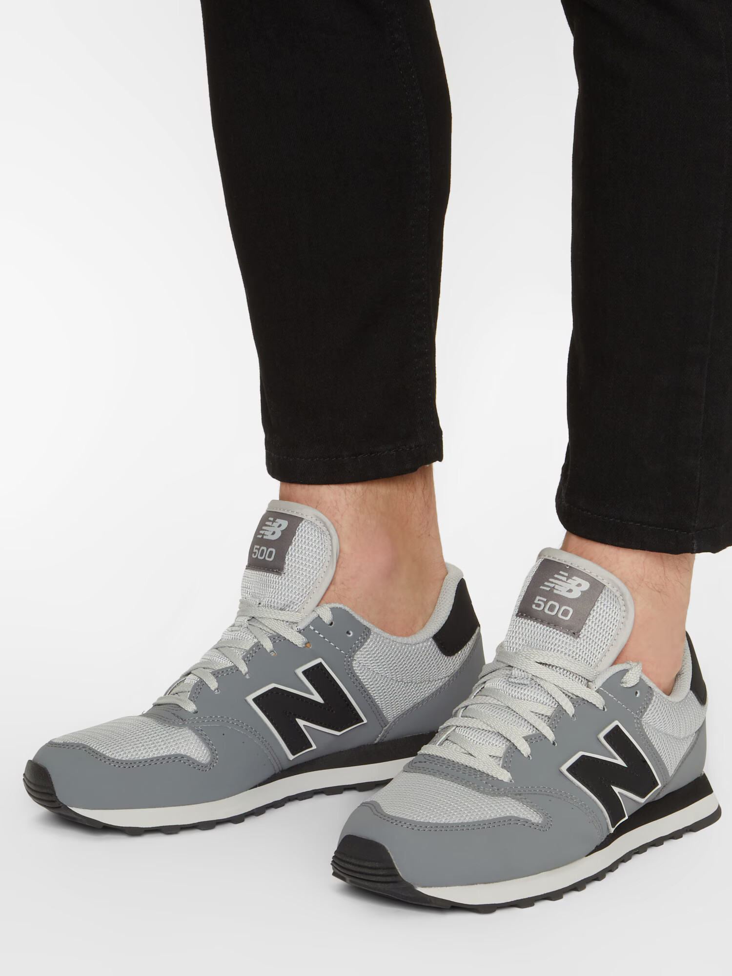 new balance Nizke superge siva / svetlo siva / črna - Pepit.si