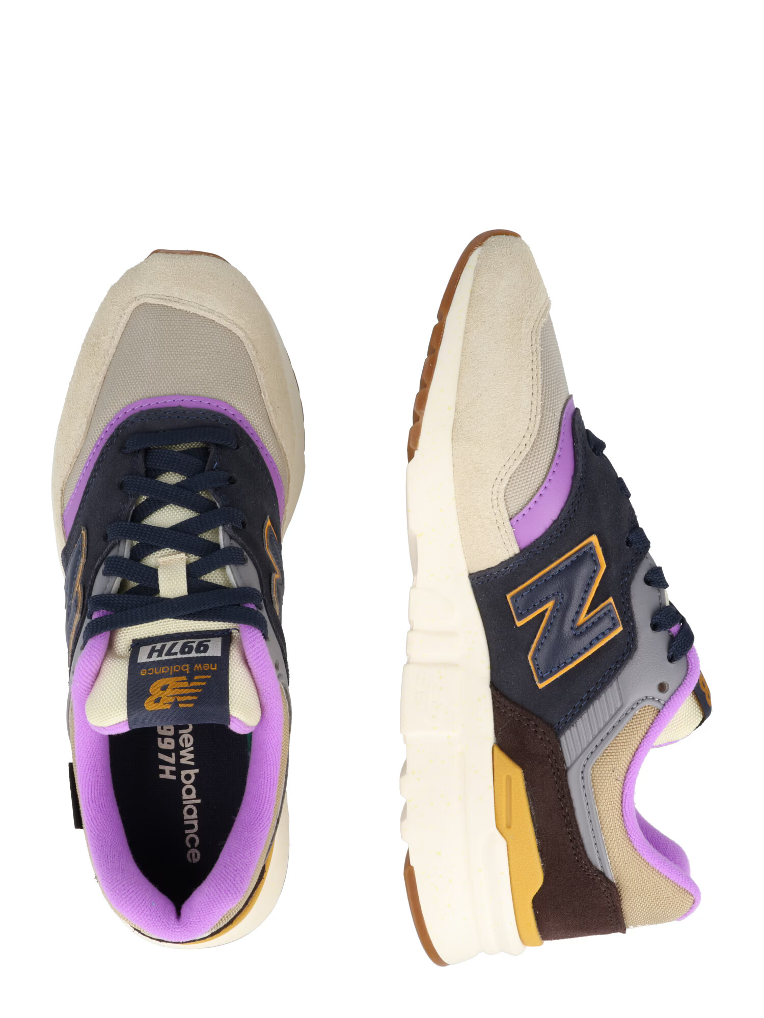 new balance Nizke superge bež / mornarska / lila / oranžna - Pepit.si