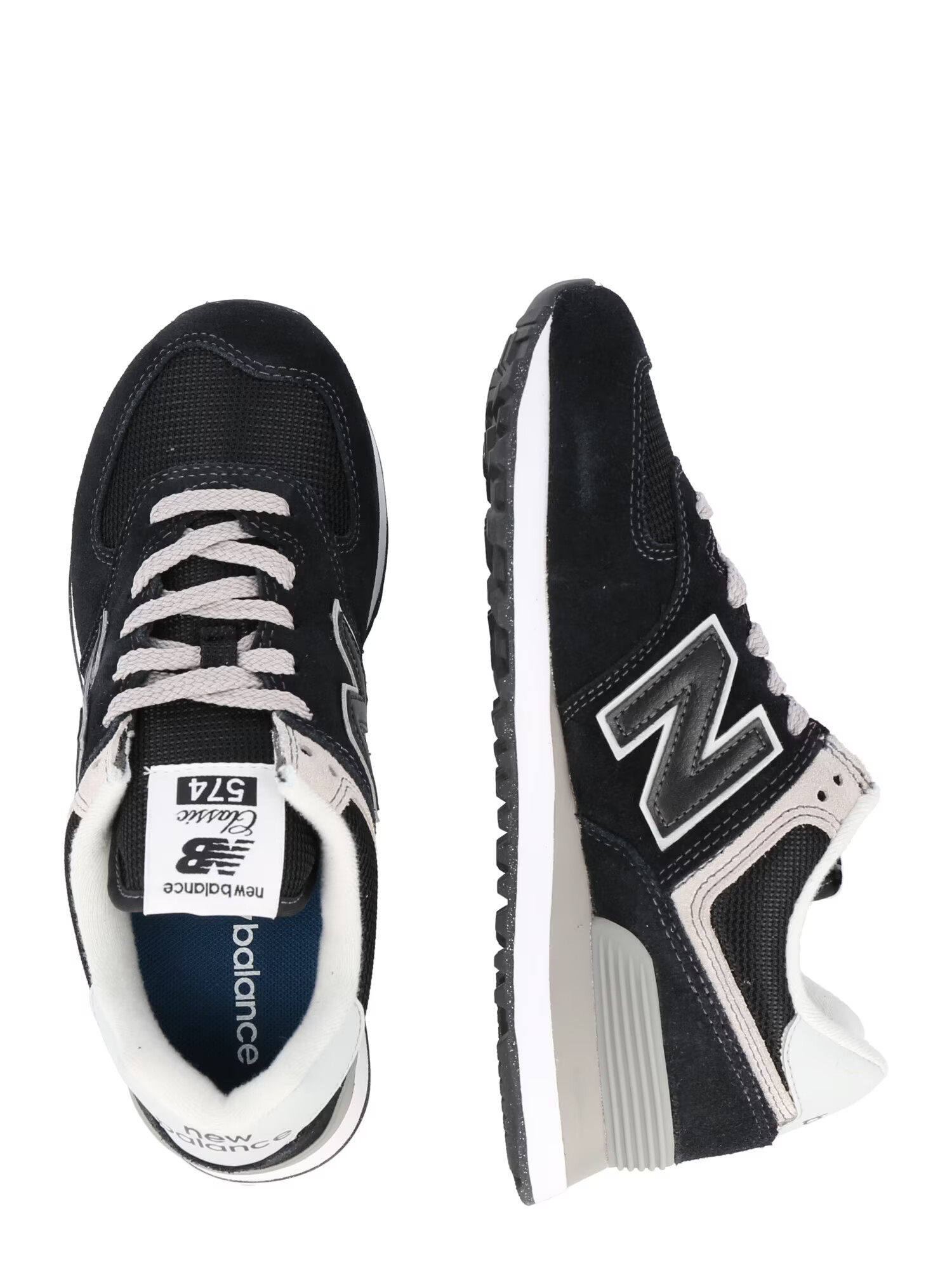 new balance Nizke superge svetlo siva / črna / bela - Pepit.si